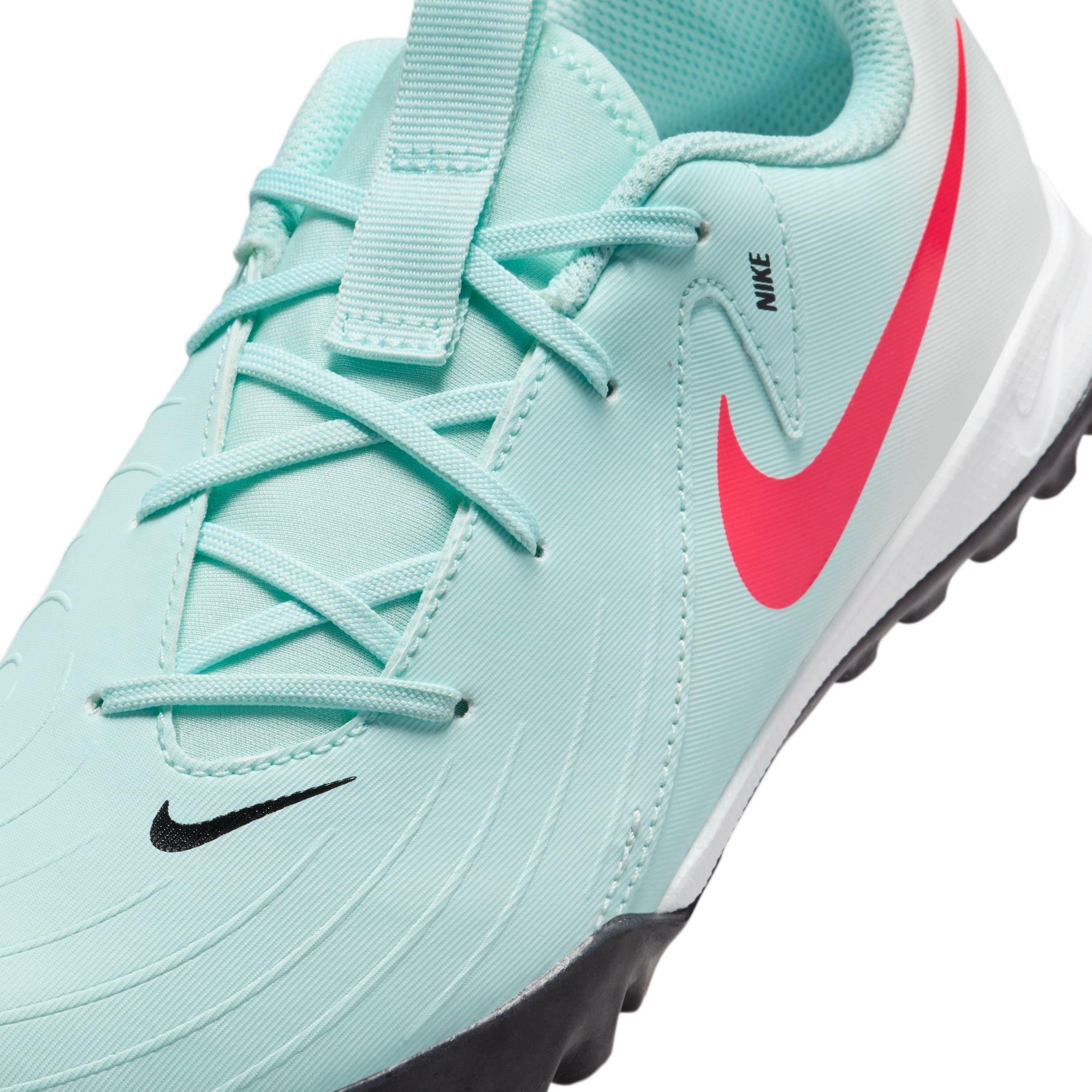 Mint/Rød - Nike - Phantom GX 2 Club Junior Astro Turf Football Boots - 7