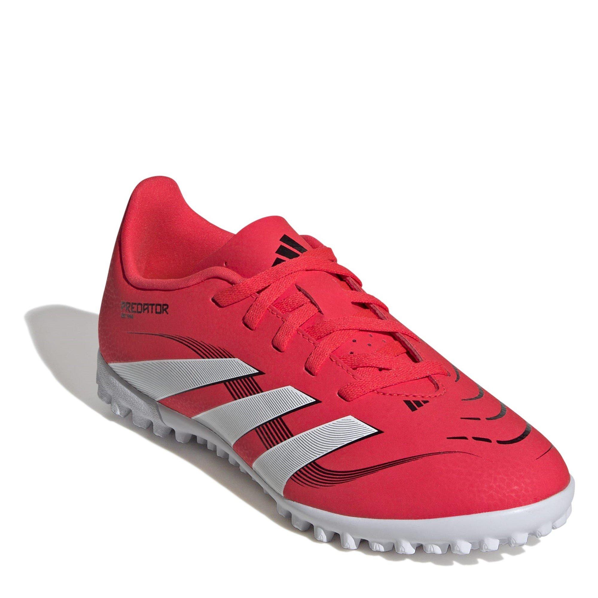 Rot/Weiß - adidas - Predator Club Junior Astro Turf Football Boots - 3