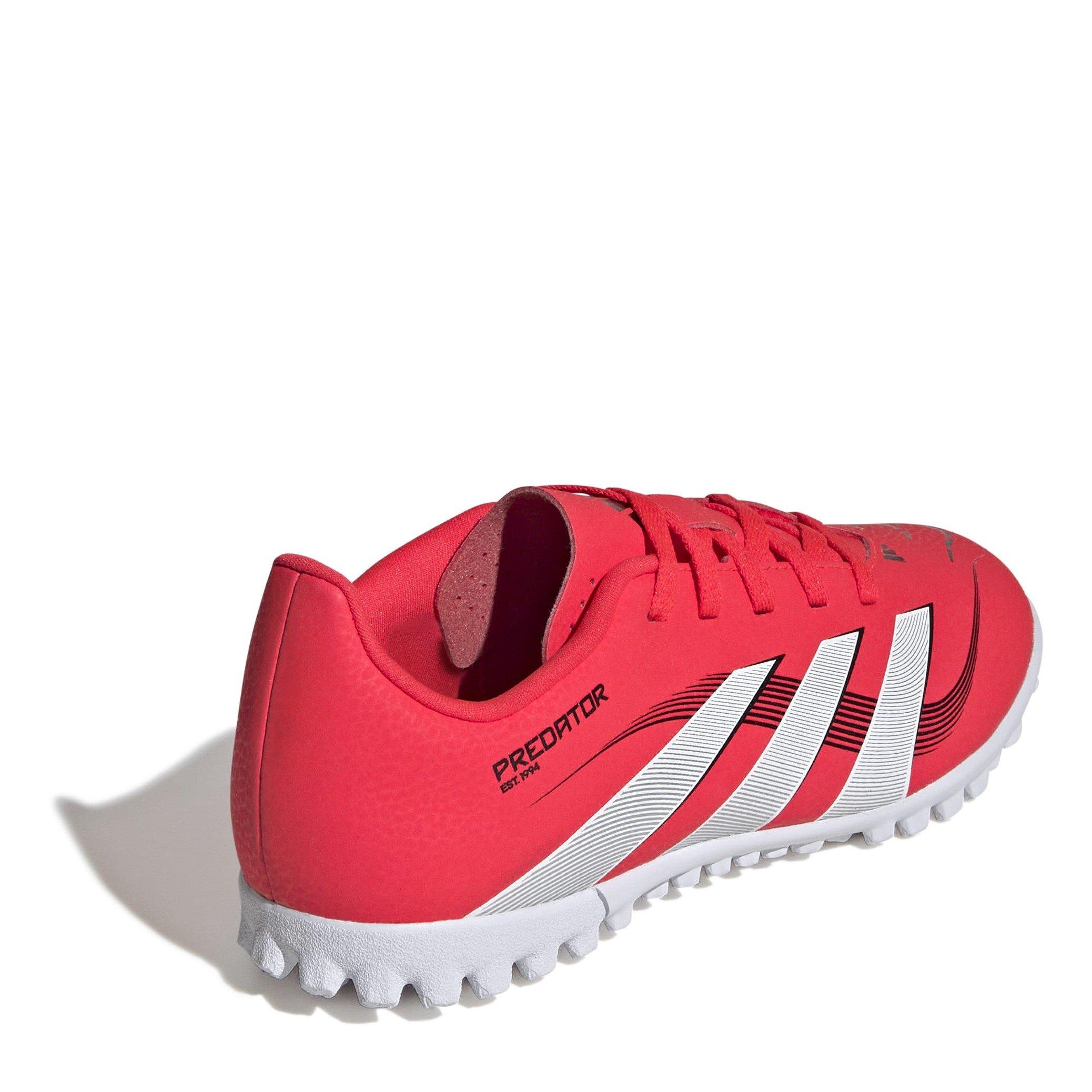 Rot/Weiß - adidas - Predator Club Junior Astro Turf Football Boots - 4