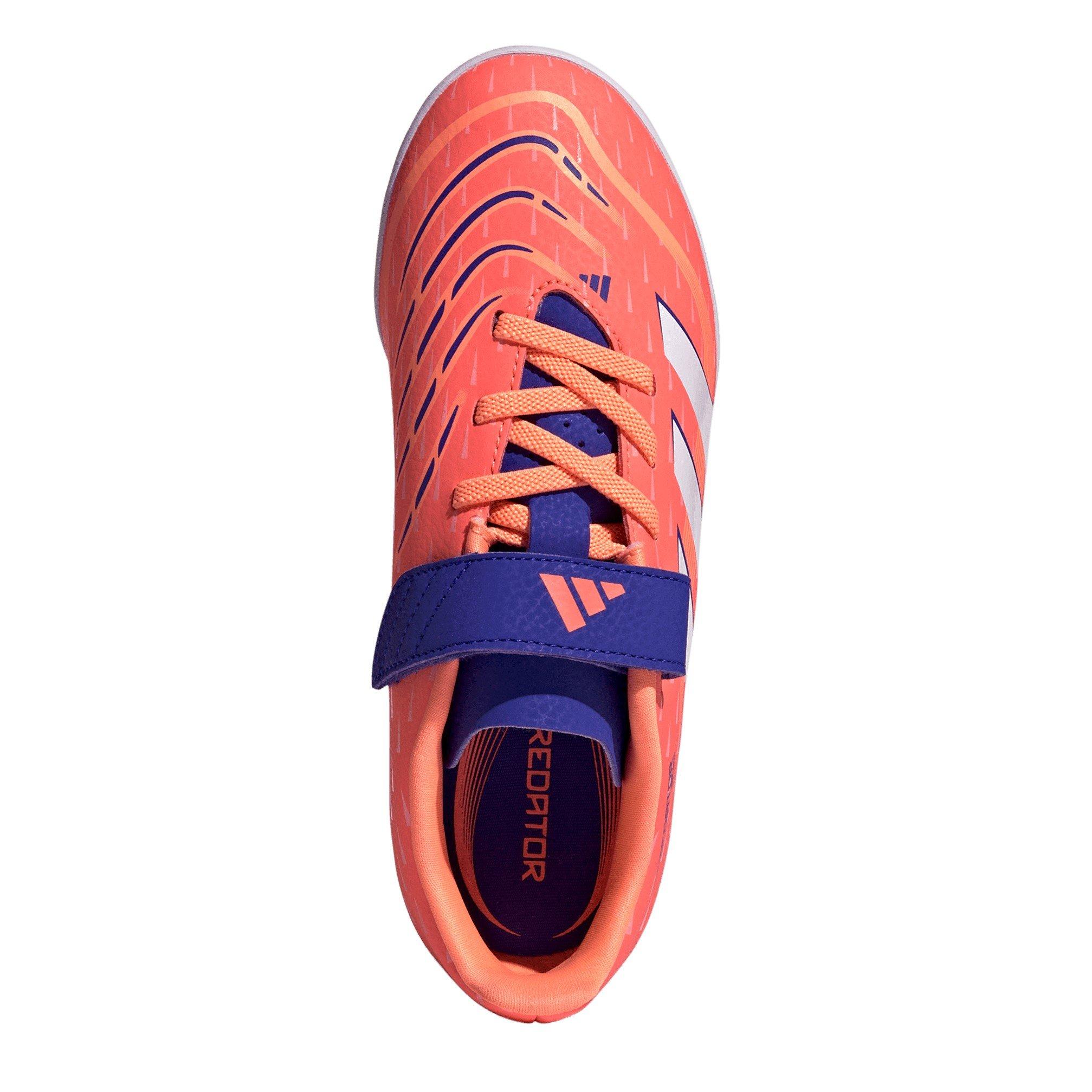 Orange/White - adidas - Predator Club Junior Astro Turf Football Boots - 5