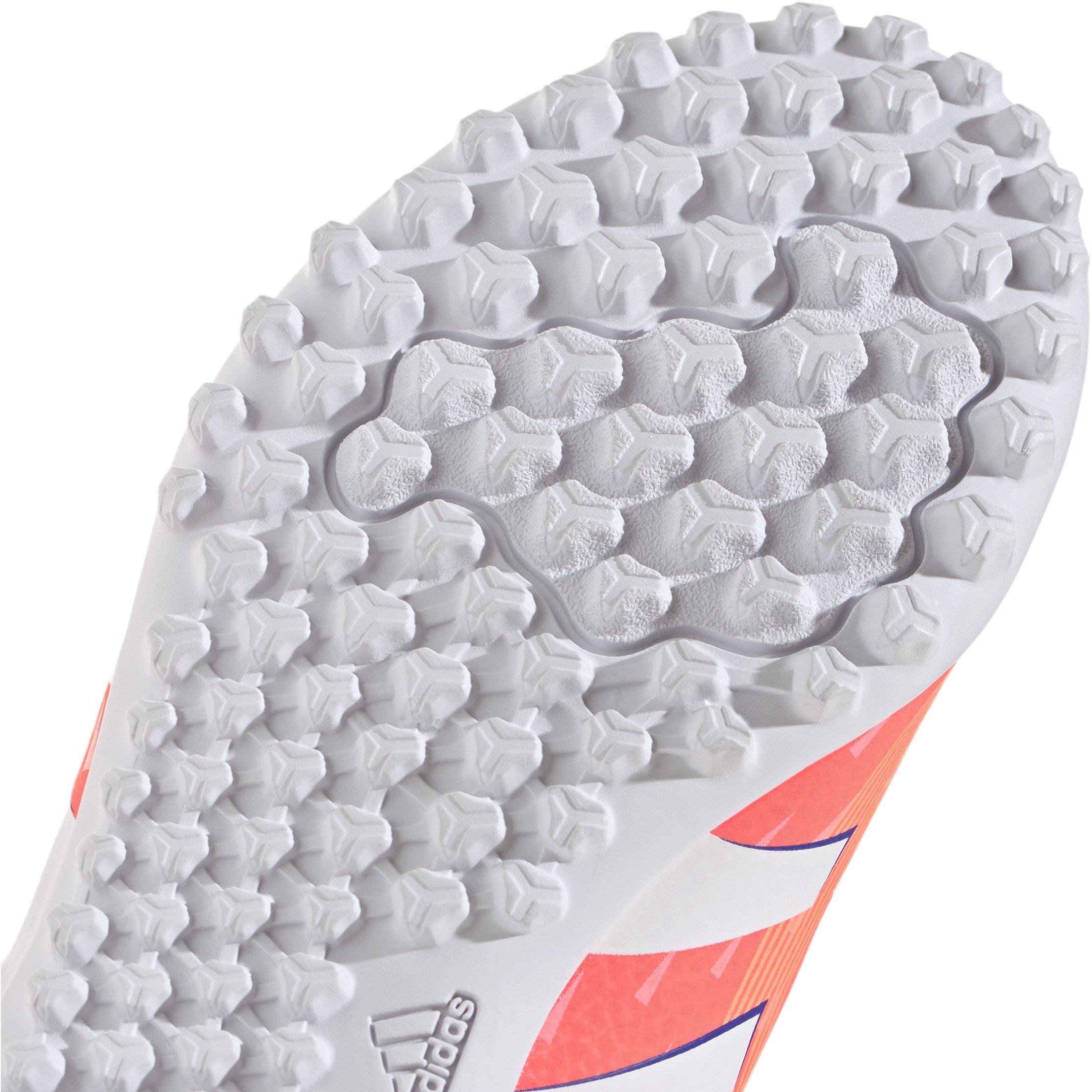 Orange/White - adidas - Predator Club Junior Astro Turf Football Boots - 7