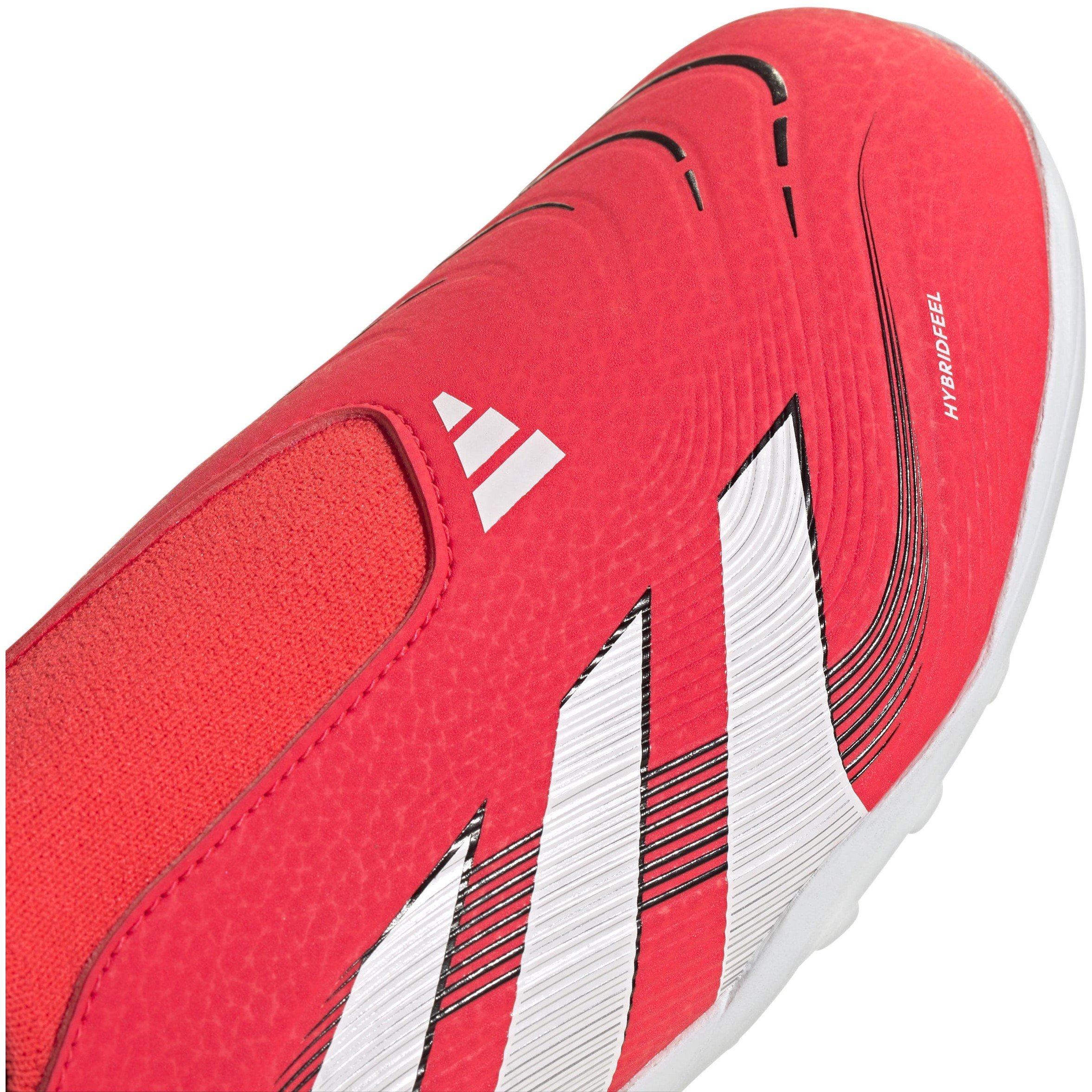 Rot/Weiß - adidas - Predator League Laceless Juniors Astro Turf Football Boots - 7