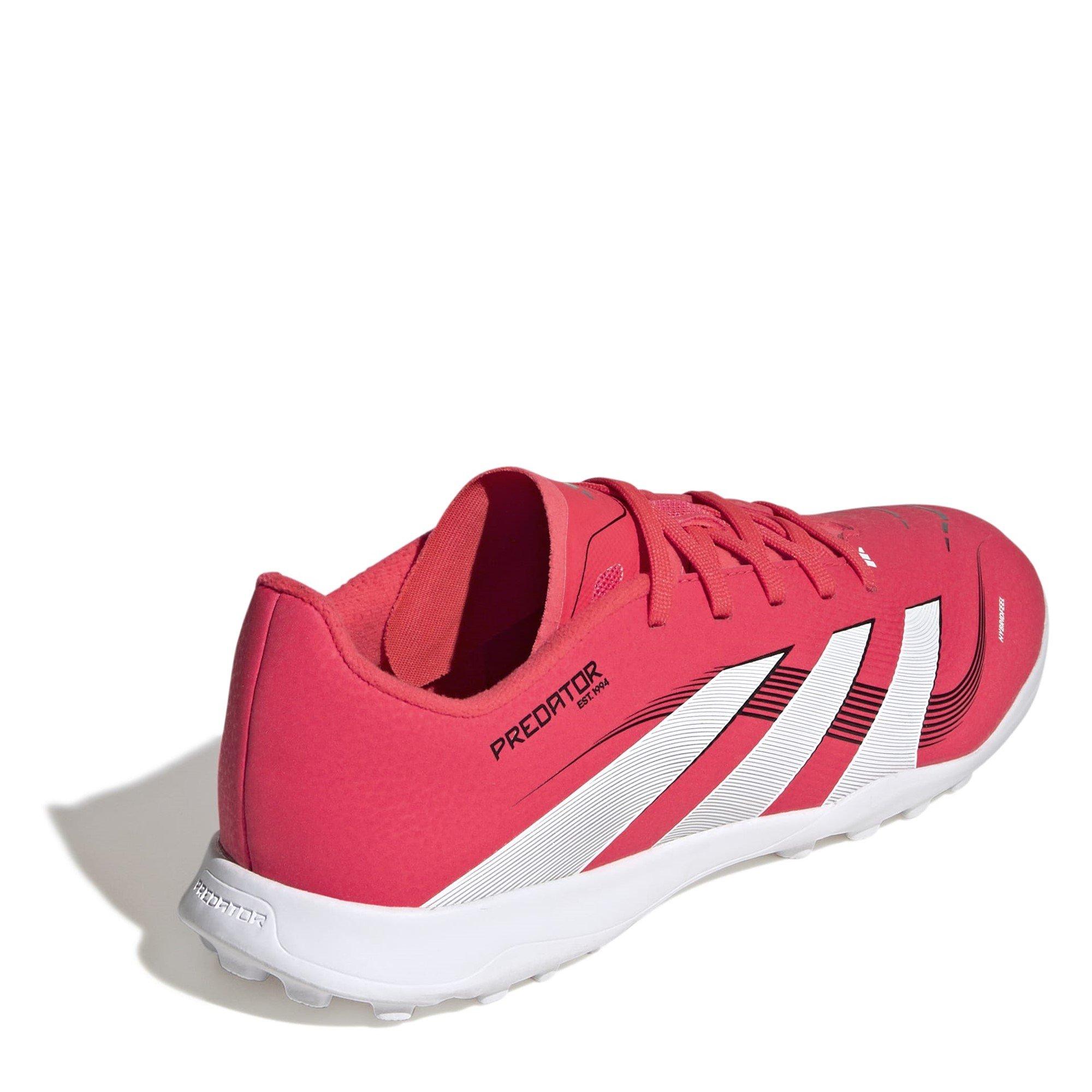 Red/White - adidas - Predator League Juniors Astro Turf Football Boots - 4