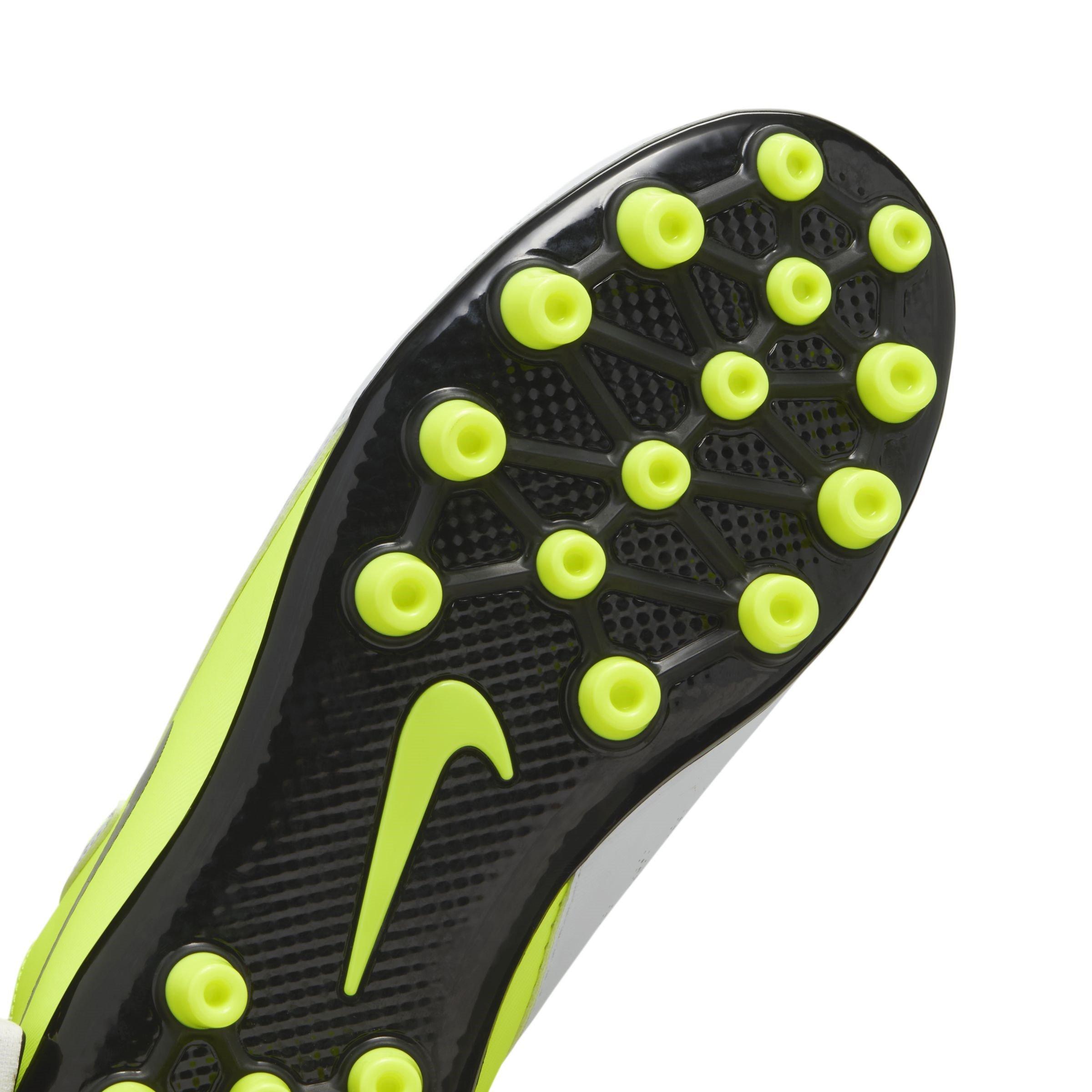 Sølv/Volt - Nike - Phantom Luna II Academy Juniors Artificial Ground Football Boots - 7