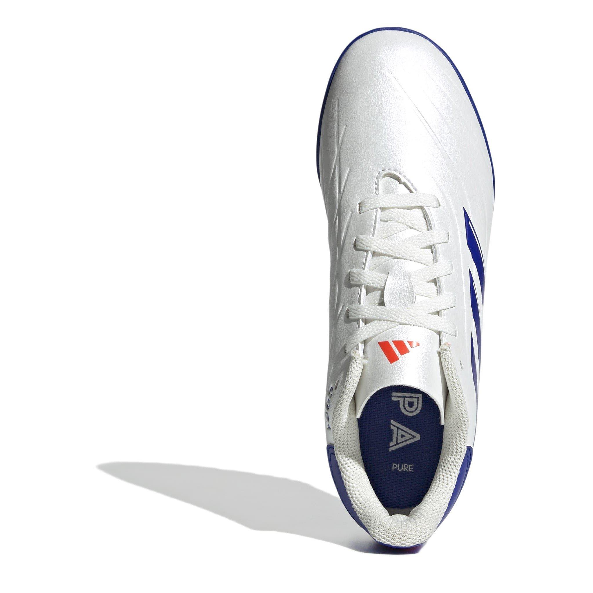 White/Blue - adidas - Copa Pure 2 Club Junior Astro Turf Football Boots - 5