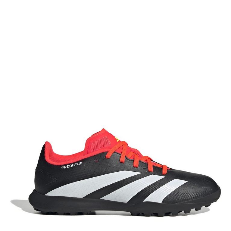 Noir/Blanc/Rouge - adidas - Predator 24 League Junior Astro Turf Football Boots - 1