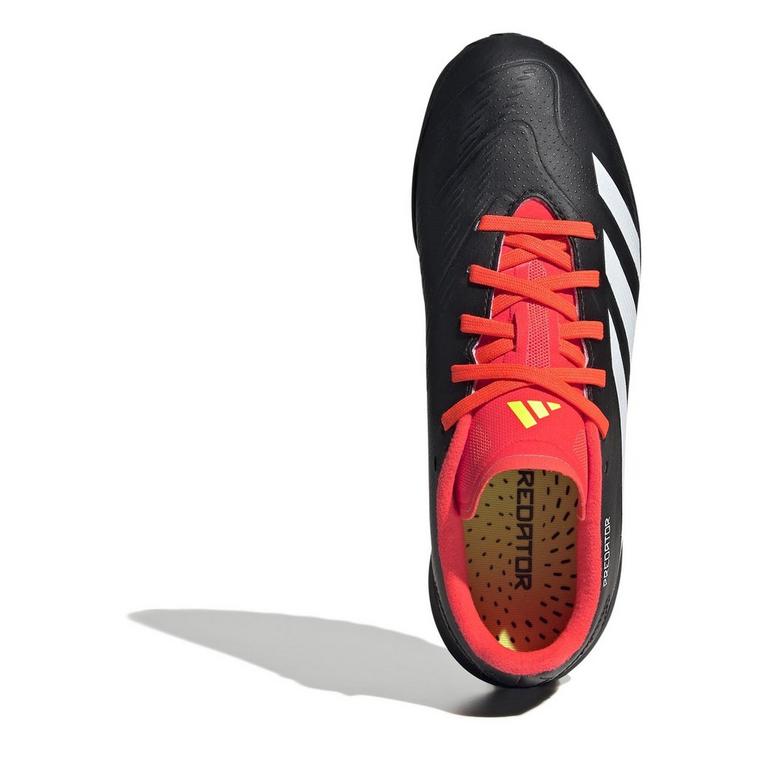 Noir/Blanc/Rouge - adidas - Predator 24 League Junior Astro Turf Football Boots - 5