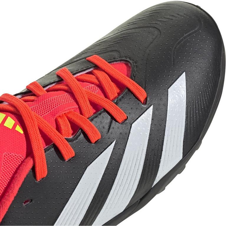 Noir/Blanc/Rouge - adidas - Predator 24 League Junior Astro Turf Football Boots - 8