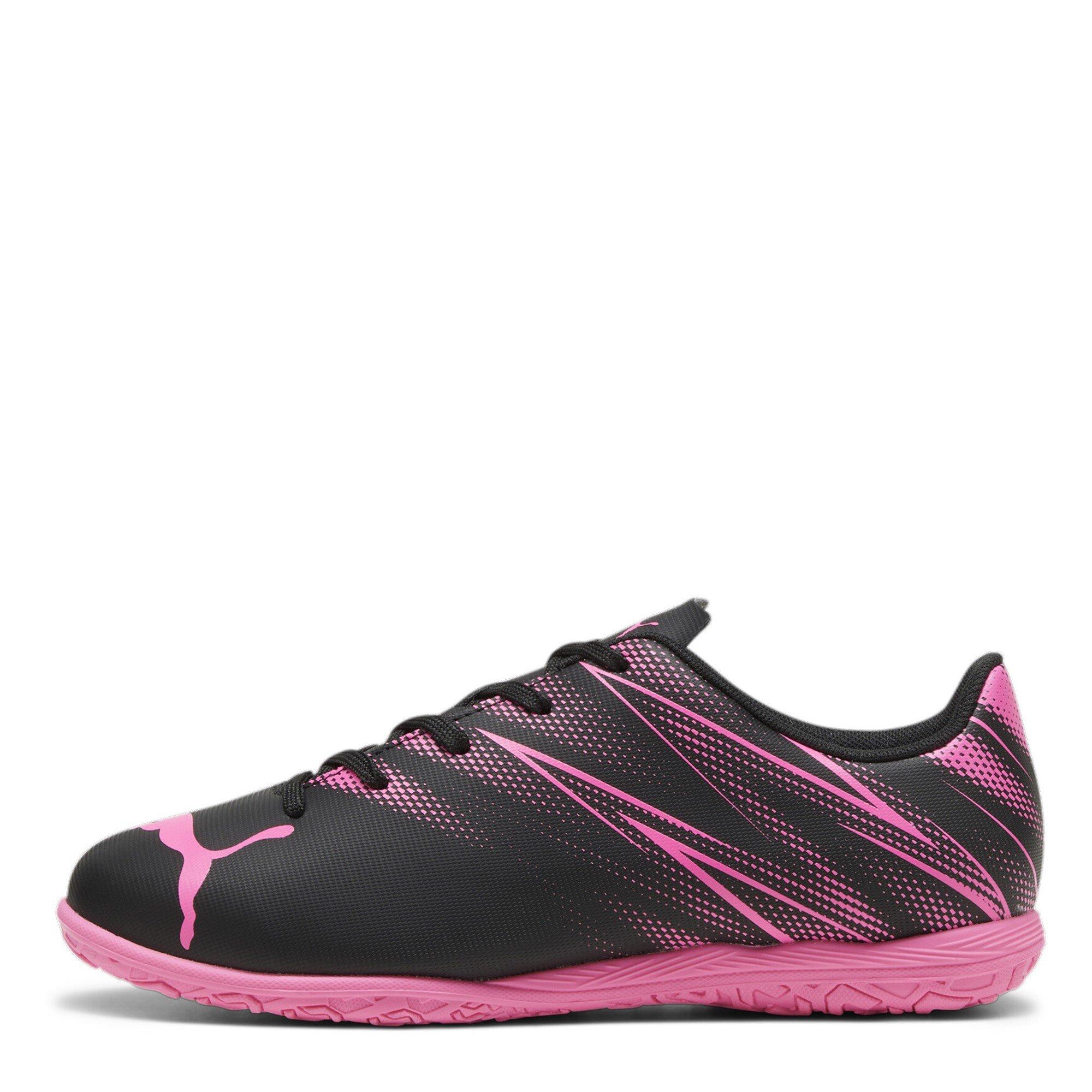 Blk-Poison Pink - Puma - PUMA ATTACANTO Juniors Indoor Football Boots - 2