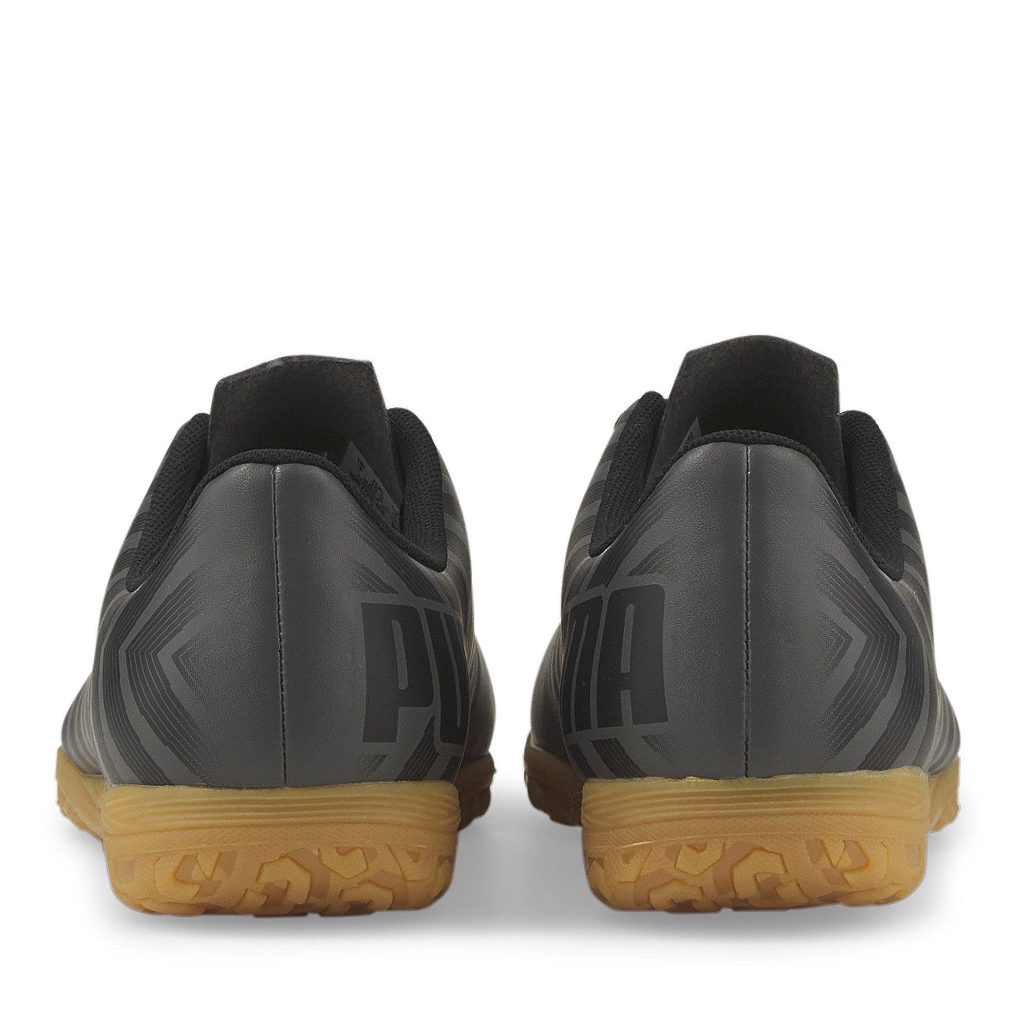 Blk/Castlerock - Puma - Tacto ll Juniors Indoor Football Boots - 5