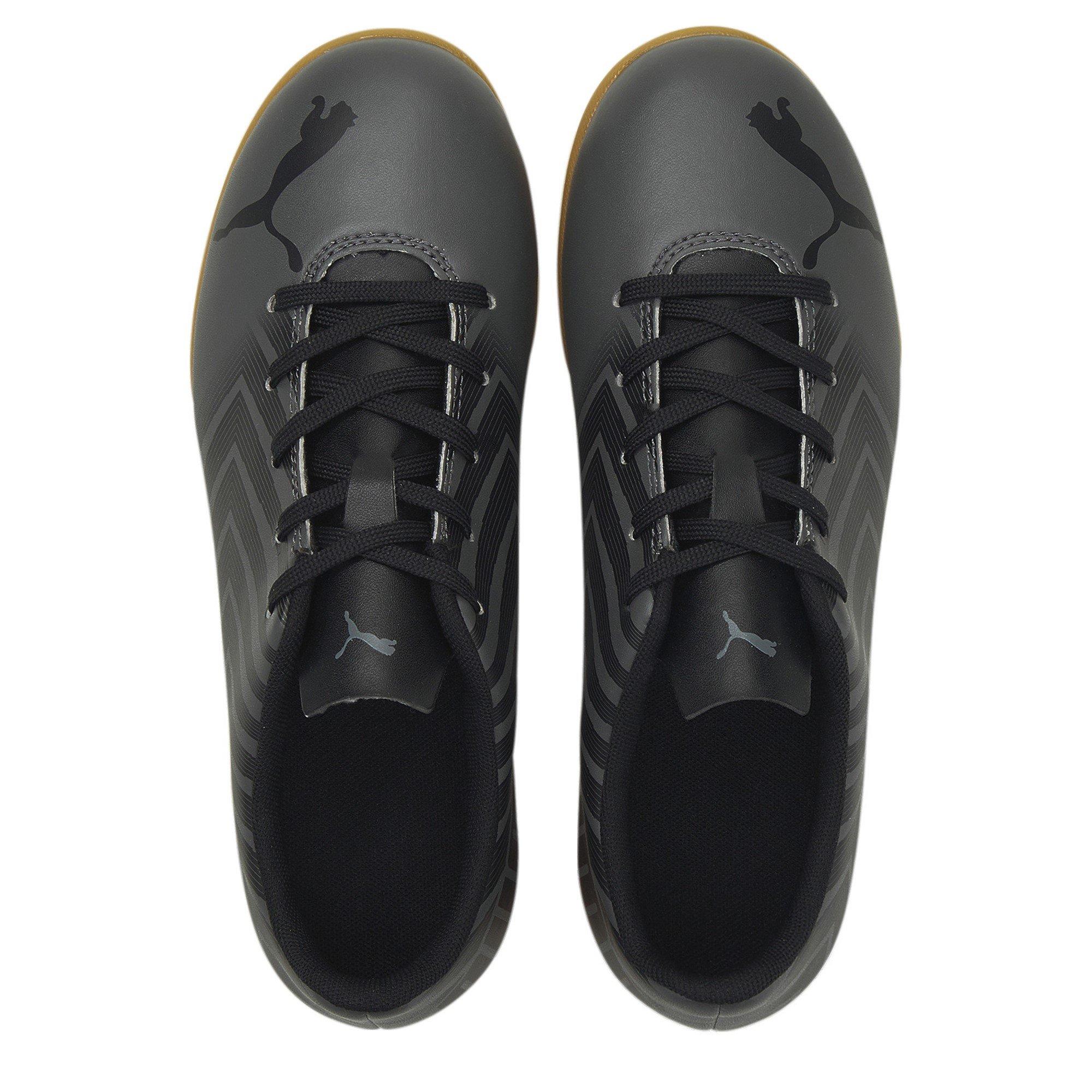 Blk/Castlerock - Puma - Tacto ll Juniors Indoor Football Boots - 6