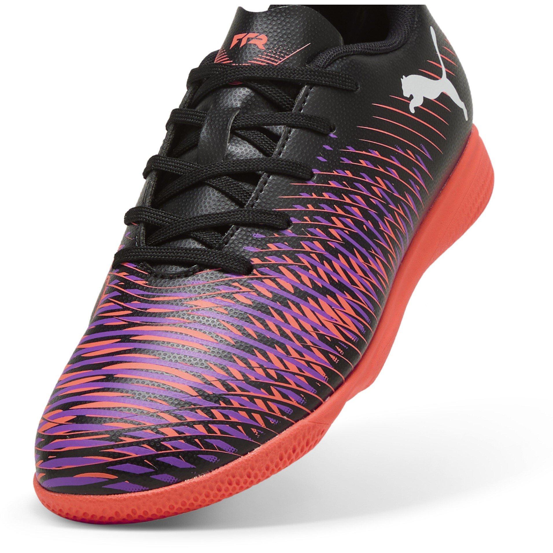 Blk-Wht-Glo Red - Puma - Future8 Play In Indoor Football Boots - 6