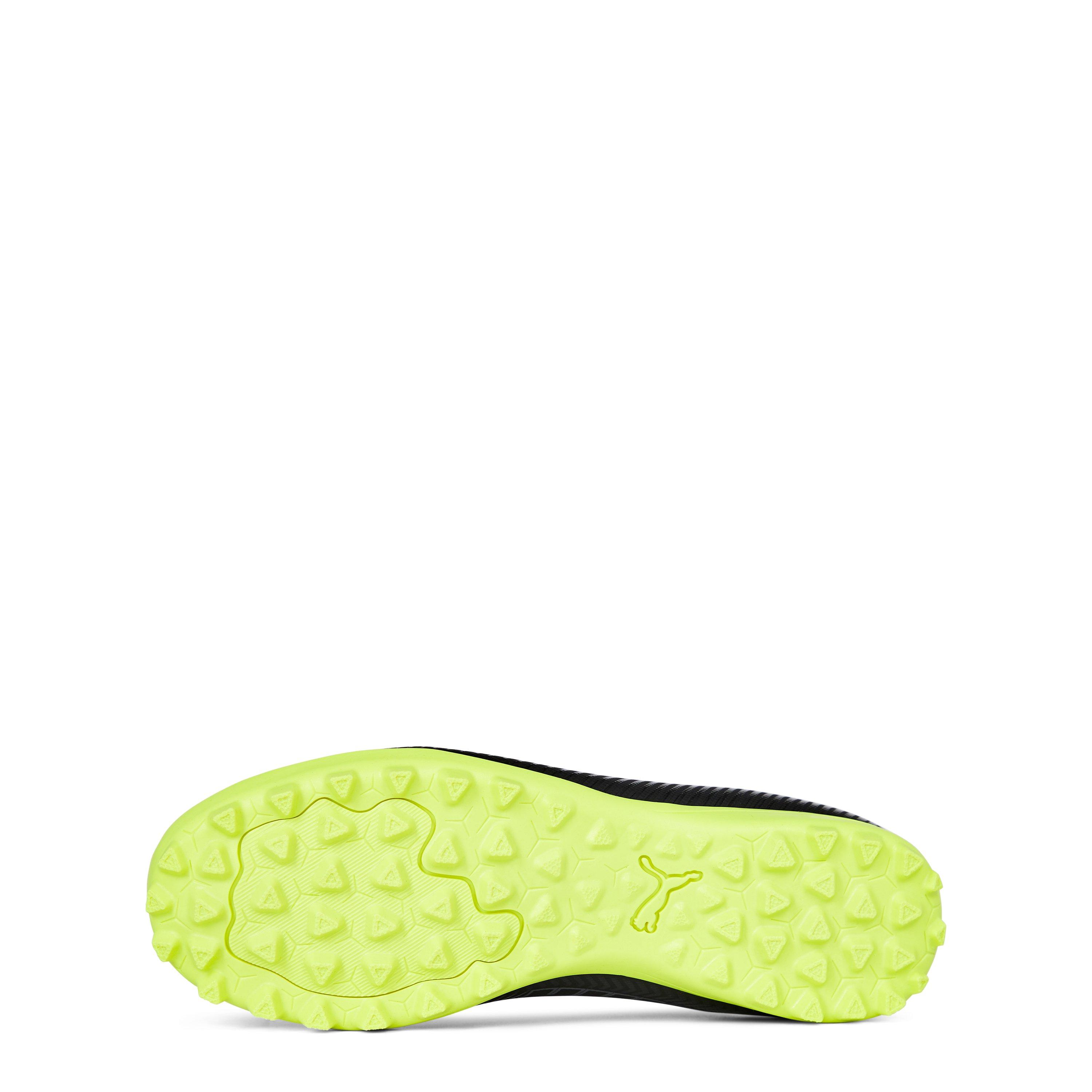 Zwart/Fluogeel - Puma - Finesse Astro Turf Football Boots Juniors - 3