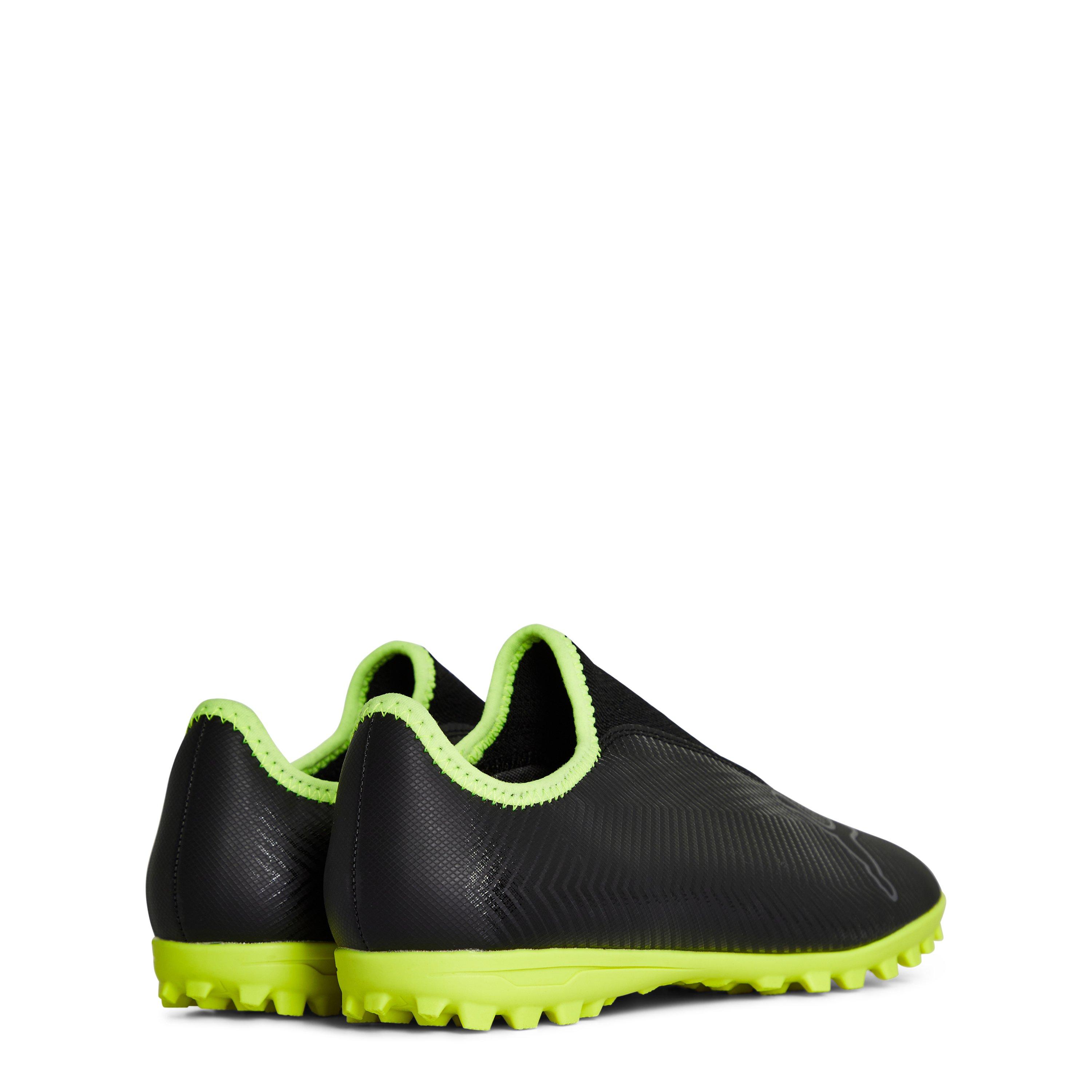 Zwart/Fluogeel - Puma - Finesse Astro Turf Football Boots Juniors - 5