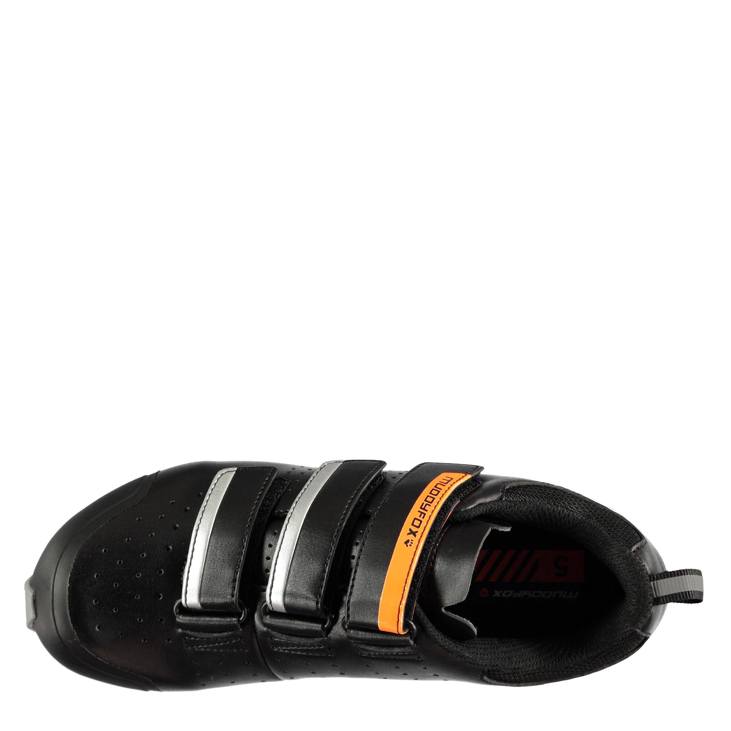 Preto/Cinza - Muddyfox - MTB100 Junior Cycling Shoes - 3