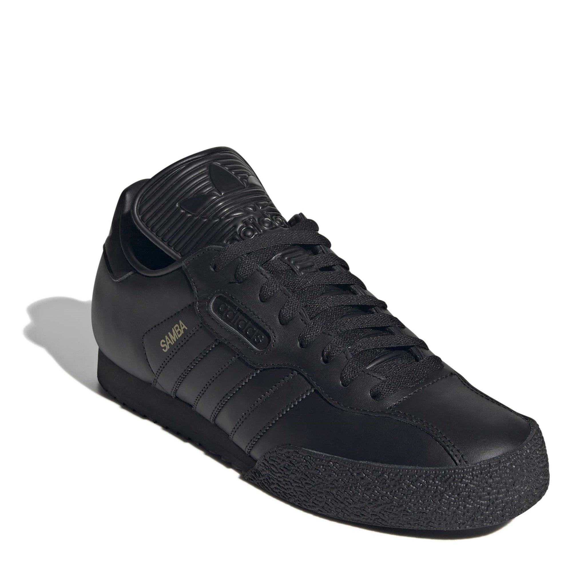 Black/Gold - adidas - Kids' Samba Super Low-Top Trainers - 3