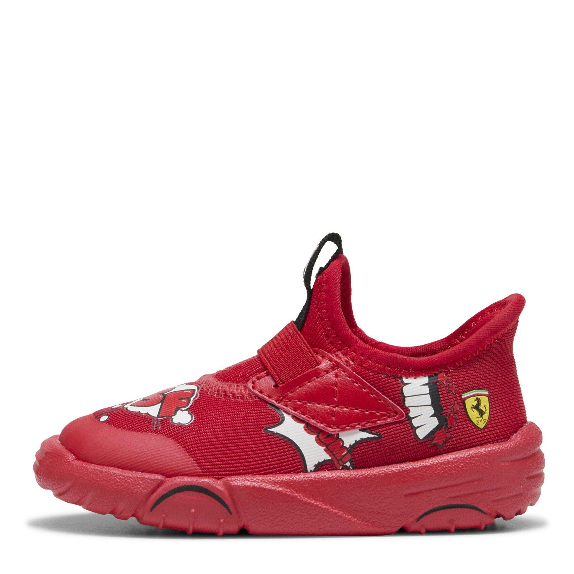 Rosso Corsa - Puma - Unisex Kids' Ferrari Slipkart Ac+ Casual Low-Top Trainers - 2