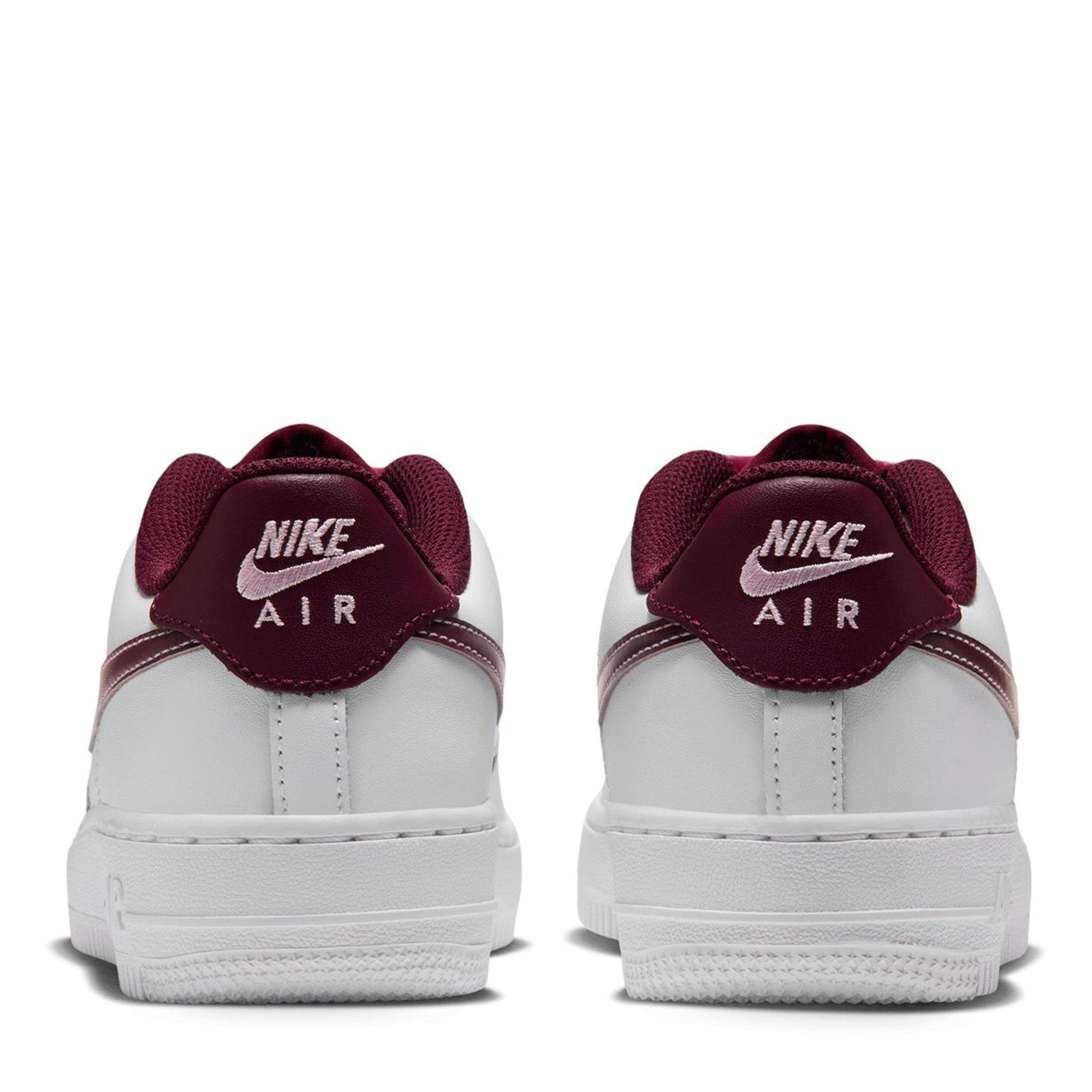 Wht/Brgndy/Pnk - Nike - Kids' Kirk Slide Slippers - 4