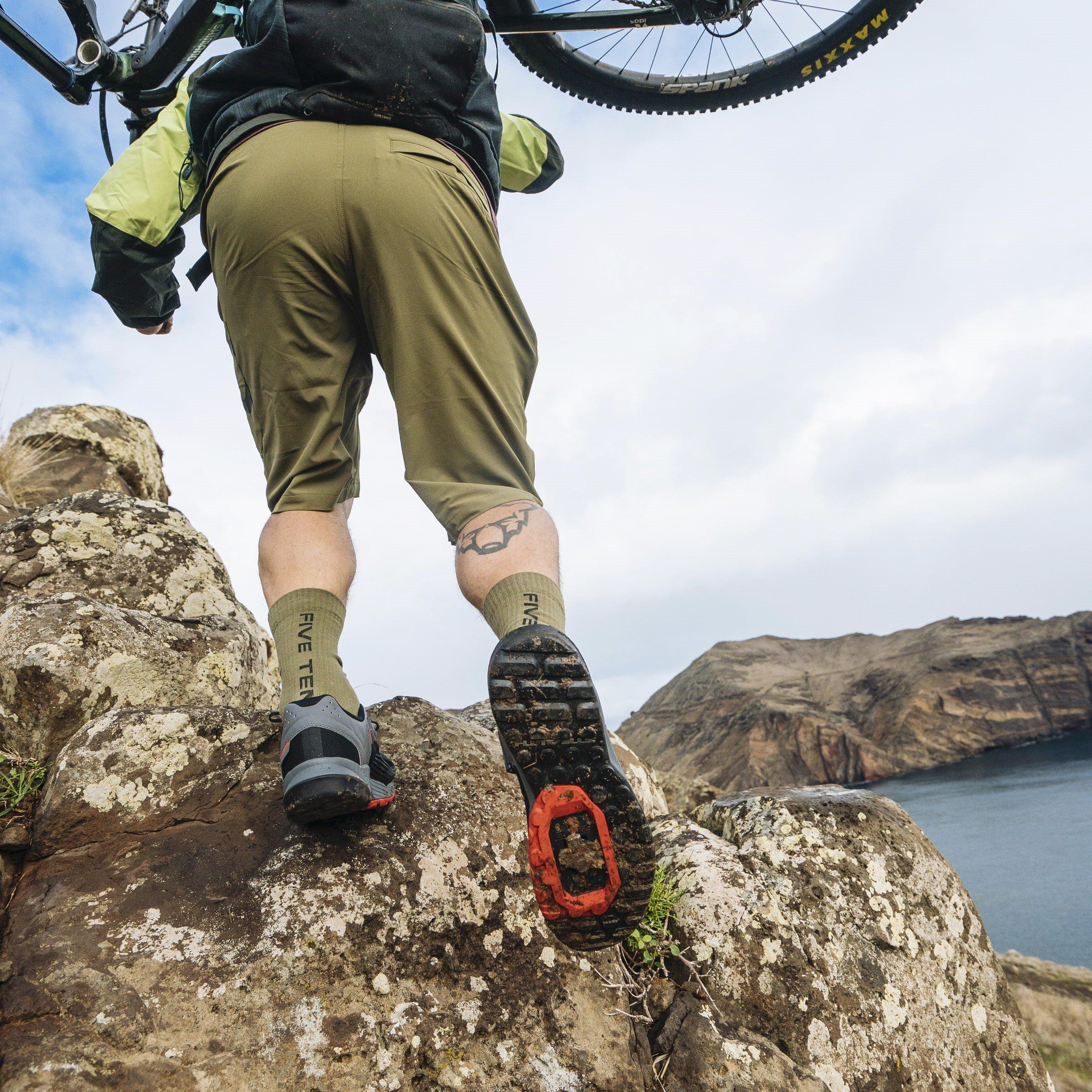 Core Black - adidas - Trailcross Clip-In Mountain Bike Shoes - 16