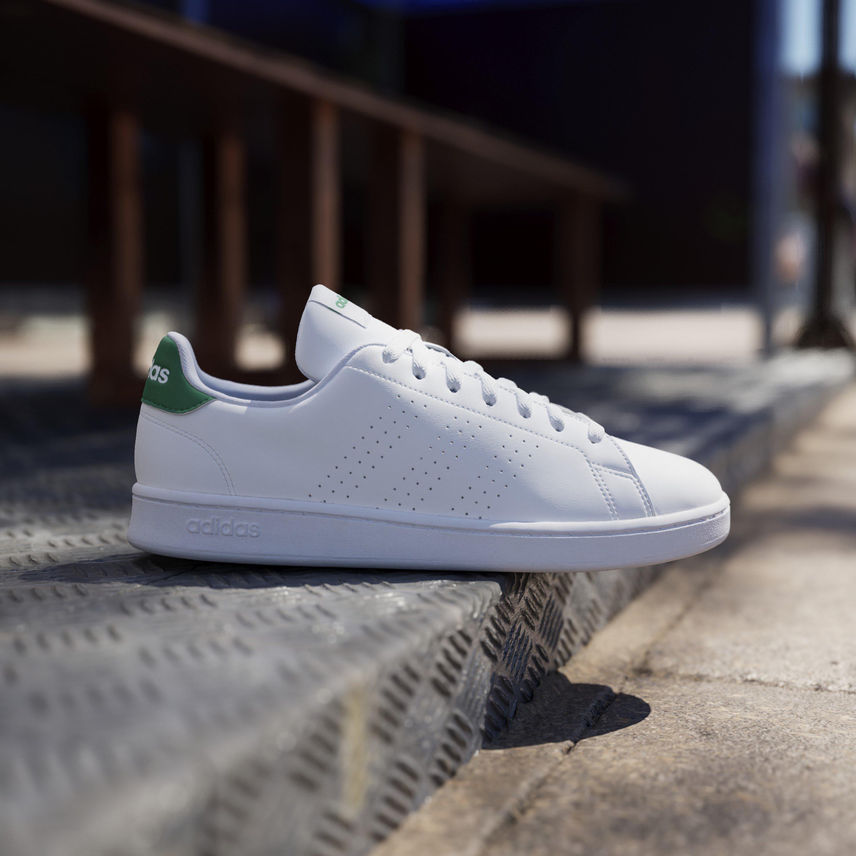 Wit - adidas - Advantage Court Trainers Boys - 10