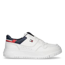 Tommy Hilfiger Colour Blocked Lace Up Trainers Junior