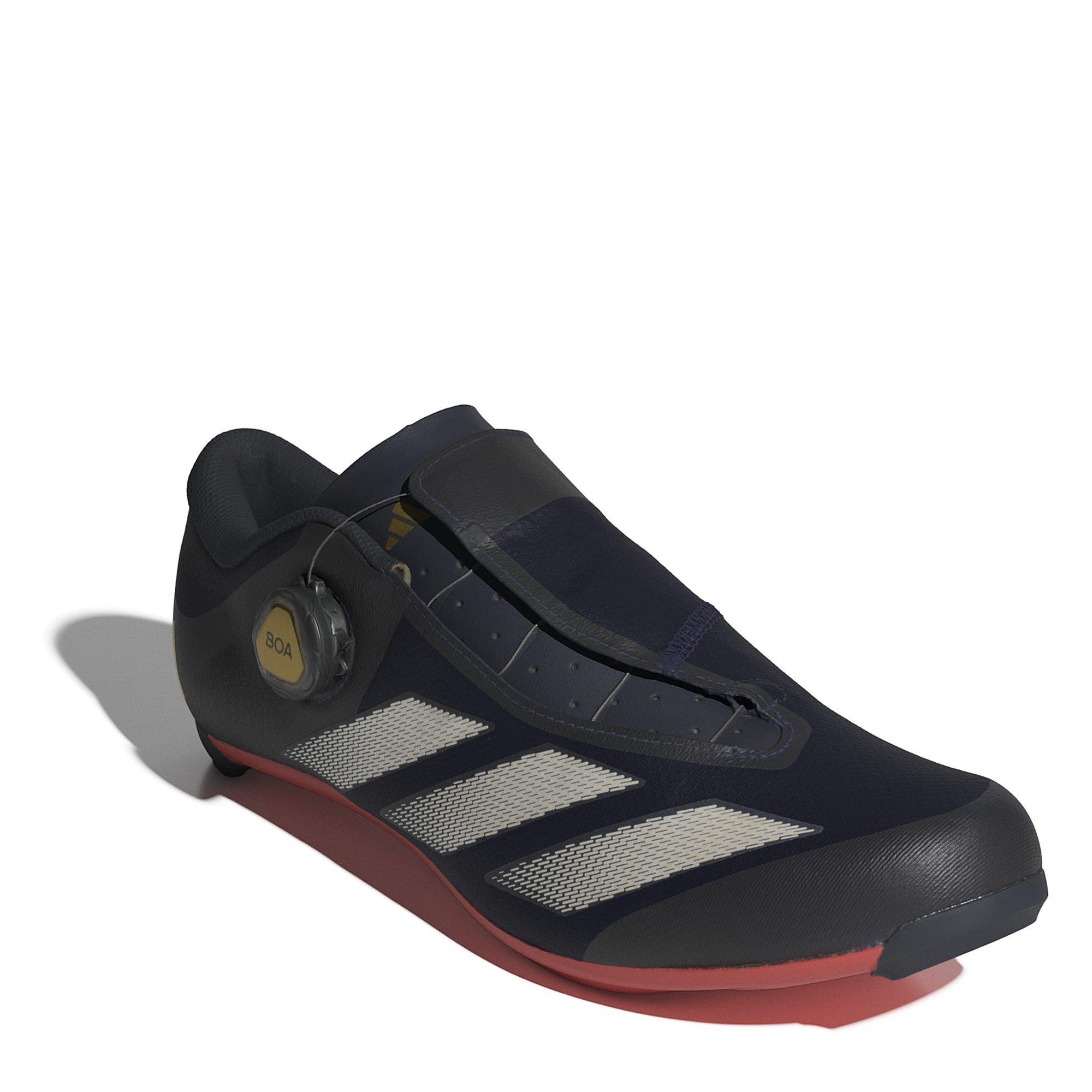 Tamno plava - adidas - Kids' Tempo Stripes Boa Road Cycling Shoes - 3