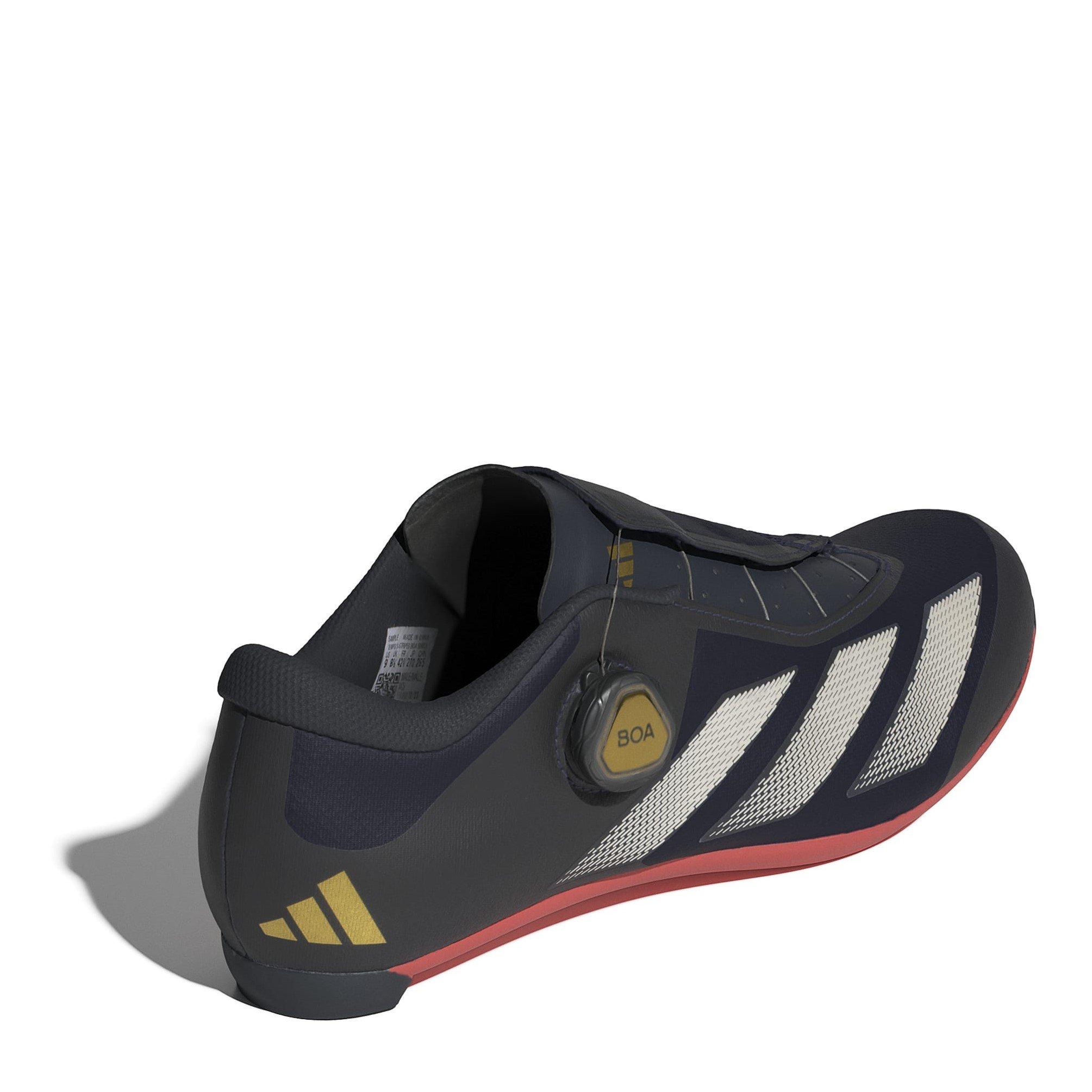Tamno plava - adidas - Kids' Tempo Stripes Boa Road Cycling Shoes - 4