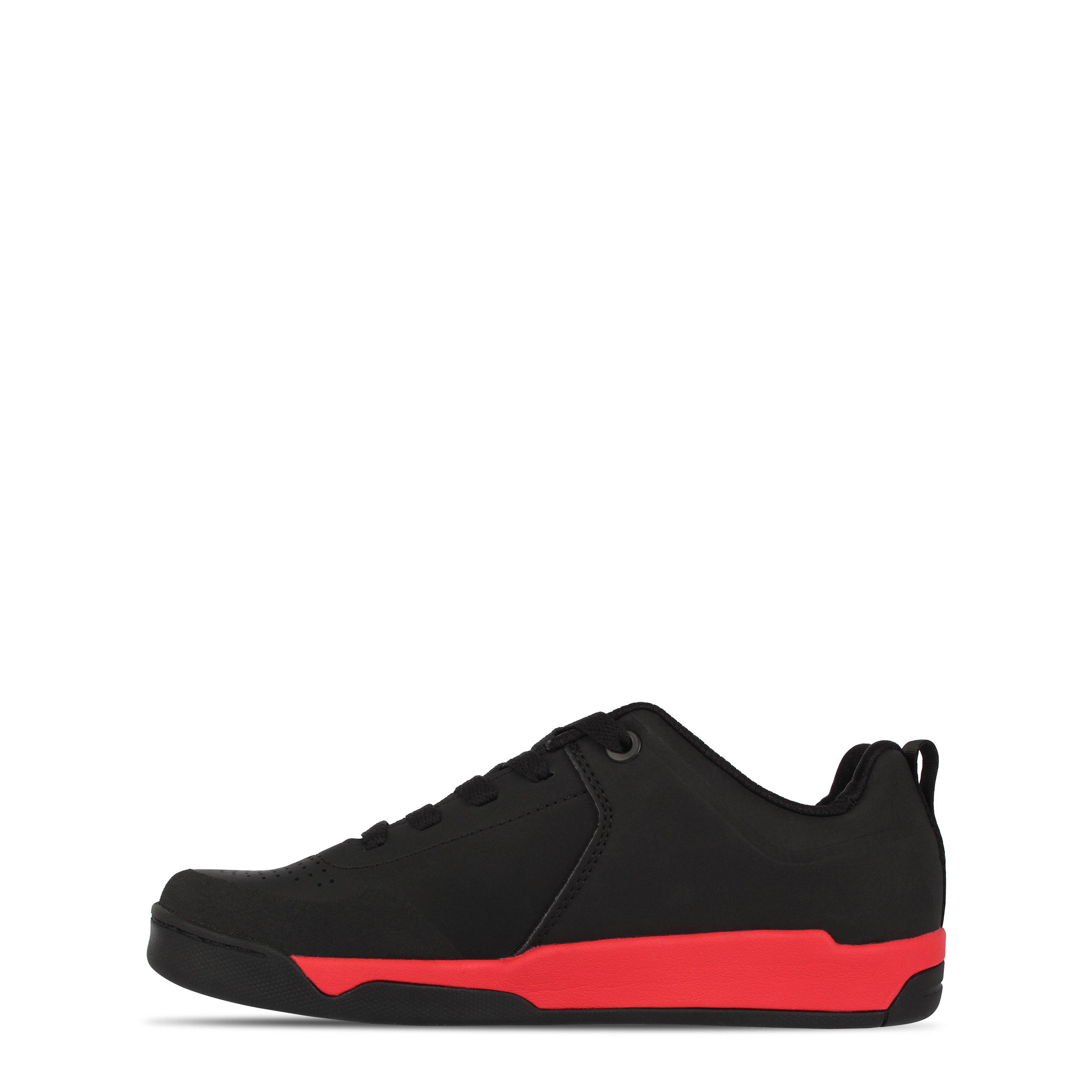 Preto/Vermelho - Pinnacle - Cedar Flat Junior Cycling Shoes - 2