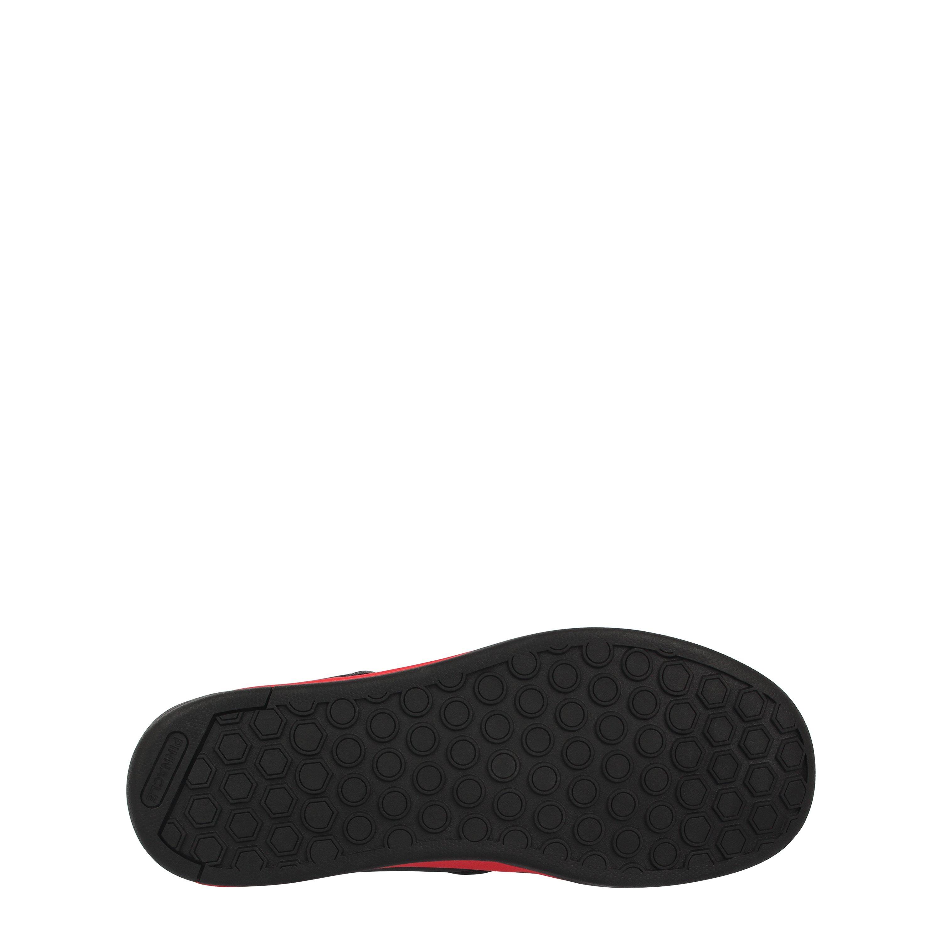 Preto/Vermelho - Pinnacle - Cedar Flat Junior Cycling Shoes - 6