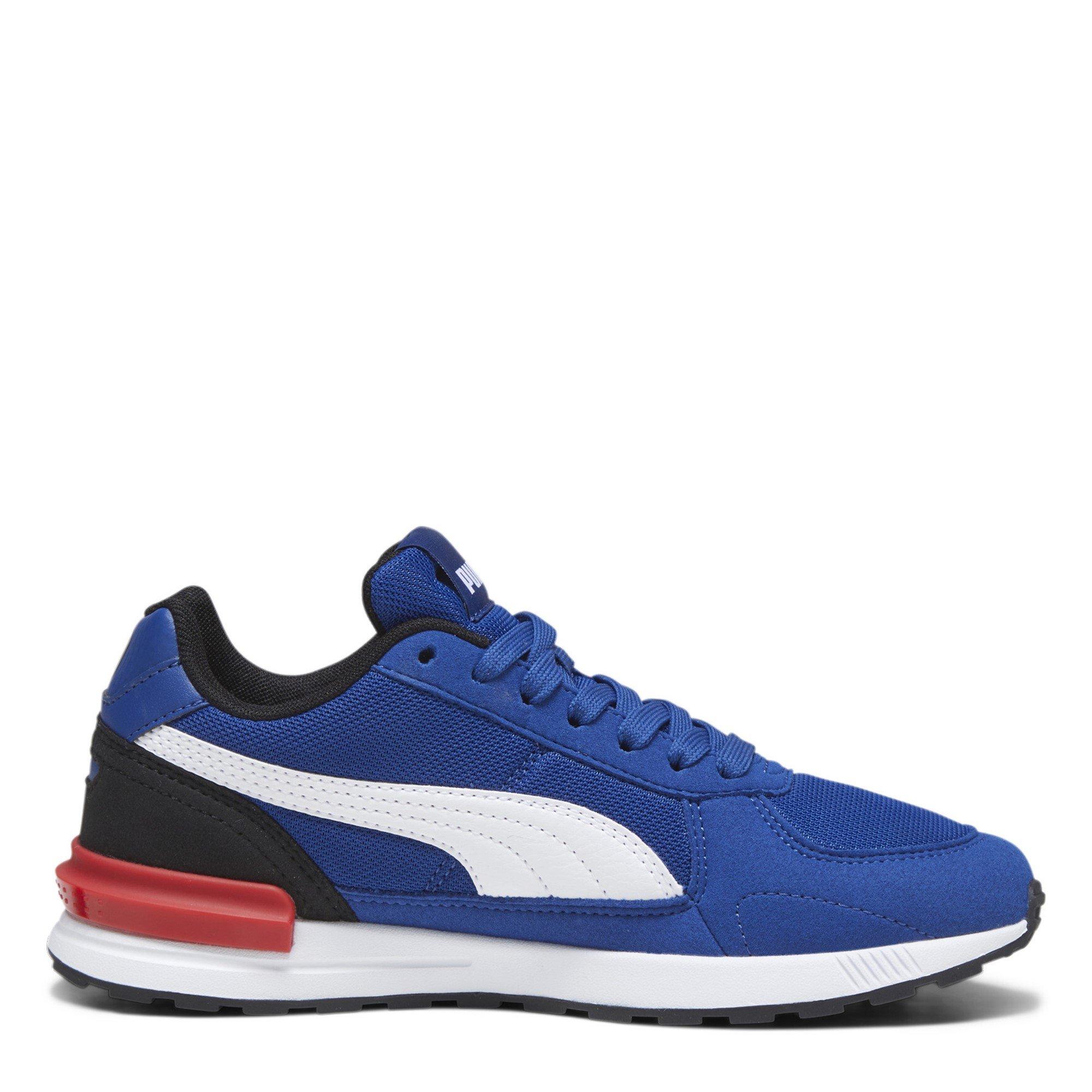 Blue/Wht/Blk - Puma - Graviton Low-Top Trainers - 4