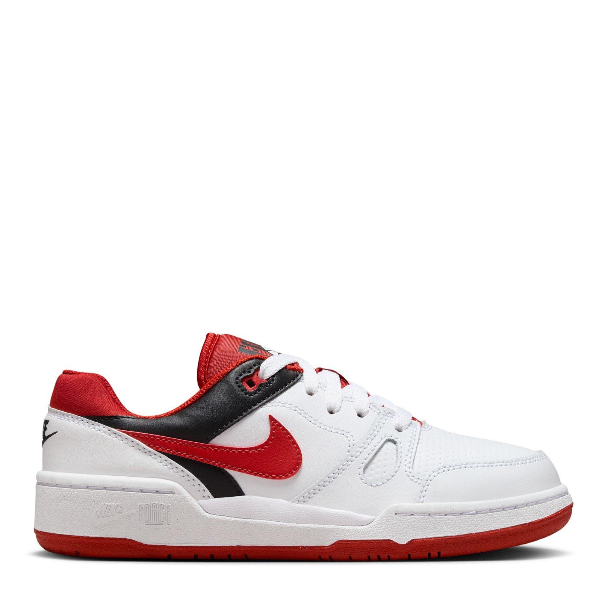 White/Red - Nike - Full Force Shoes Juniors - 1