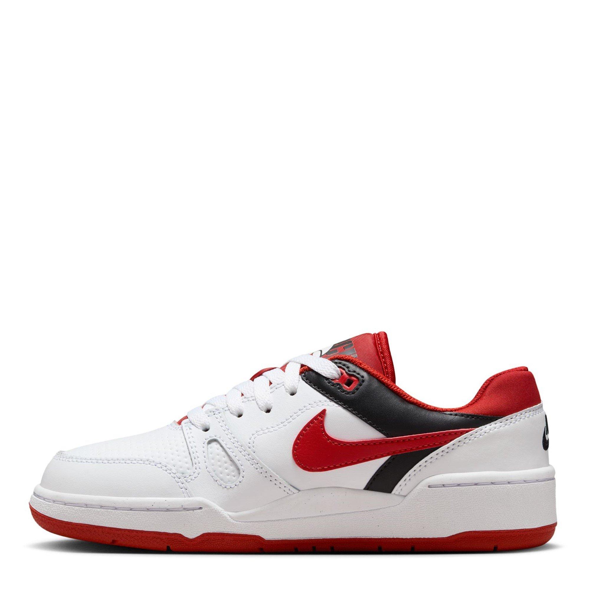 Hvid/Rød - Nike - Full Force Shoes Juniors - 2