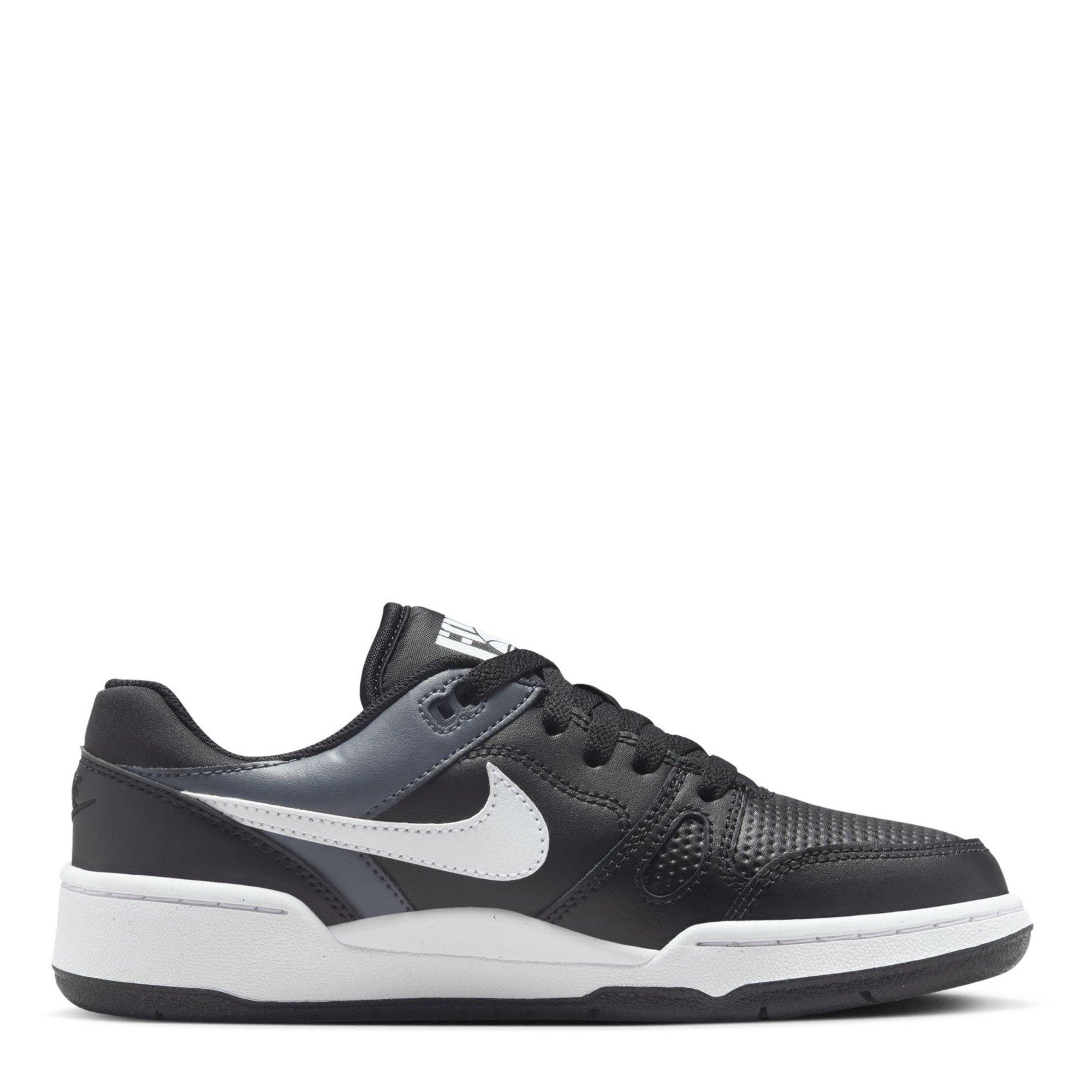 Nike Boys Full Force Shoes Juniors - Black/White - 5 (38)