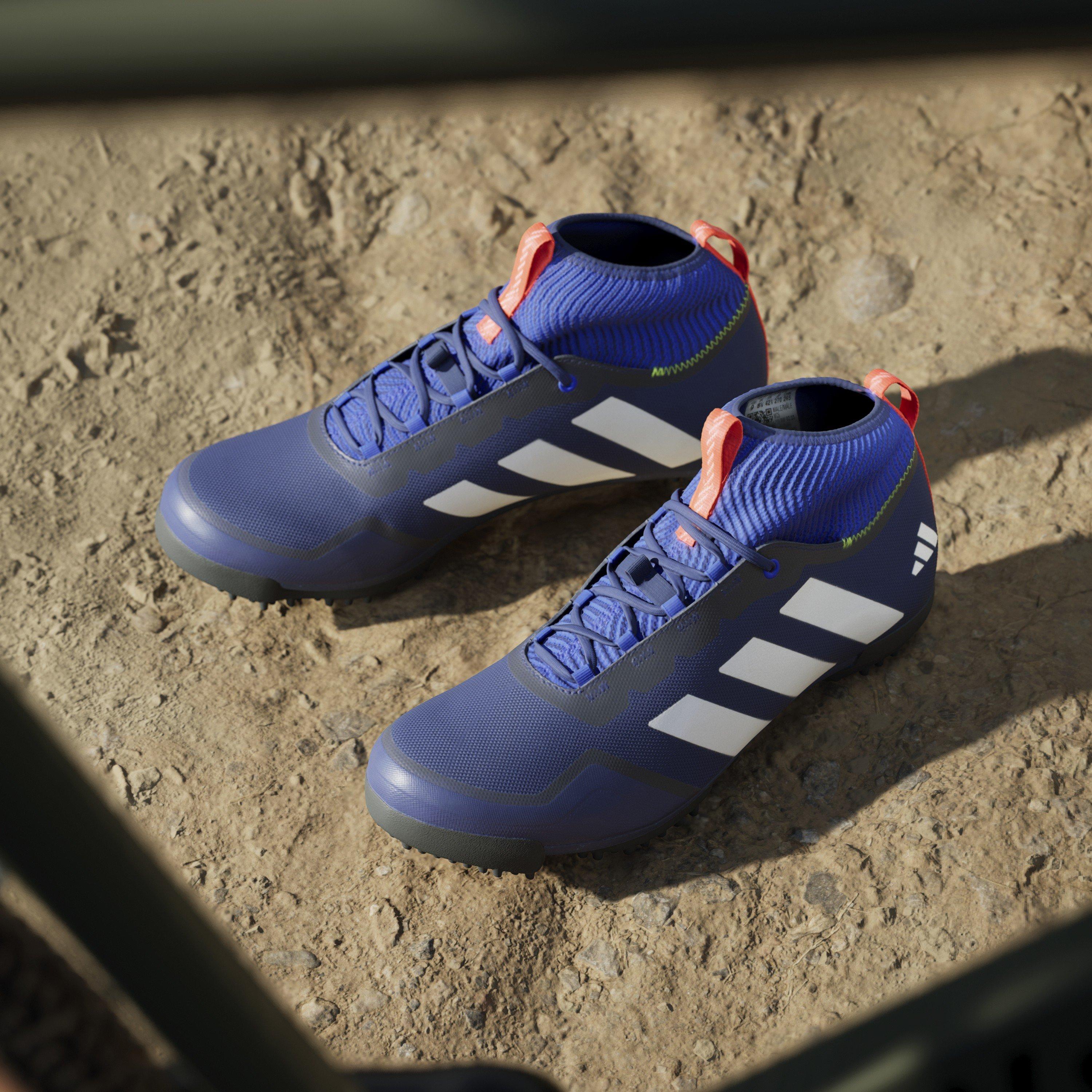 Dark Blue/Ftwr - adidas - The Gravel Shoes 2.0 Road Cycling Shoes Childrens - 14