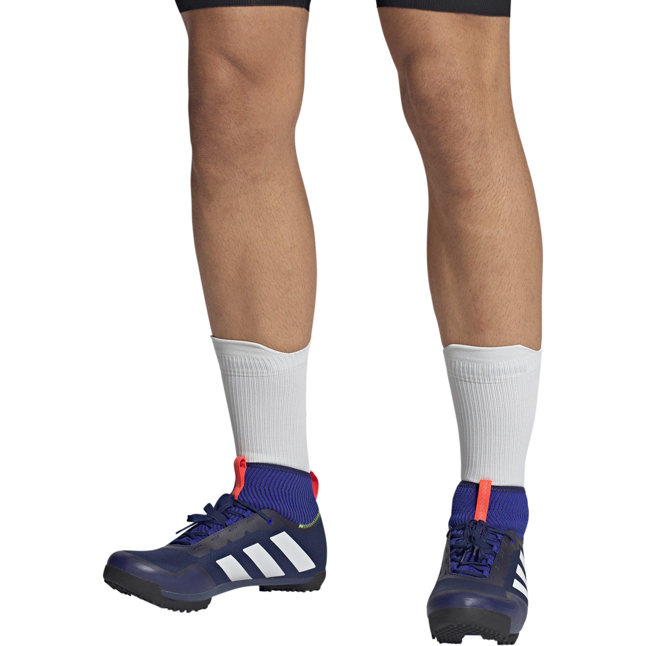 Dark Blue/Ftwr - adidas - The Gravel Shoes 2.0 Road Cycling Shoes Childrens - 3