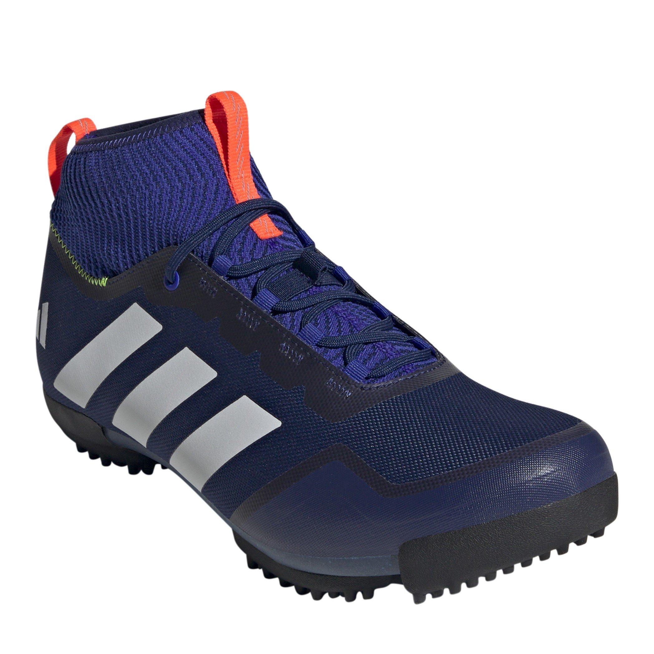 Dark Blue/Ftwr - adidas - The Gravel Shoes 2.0 Road Cycling Shoes Childrens - 4