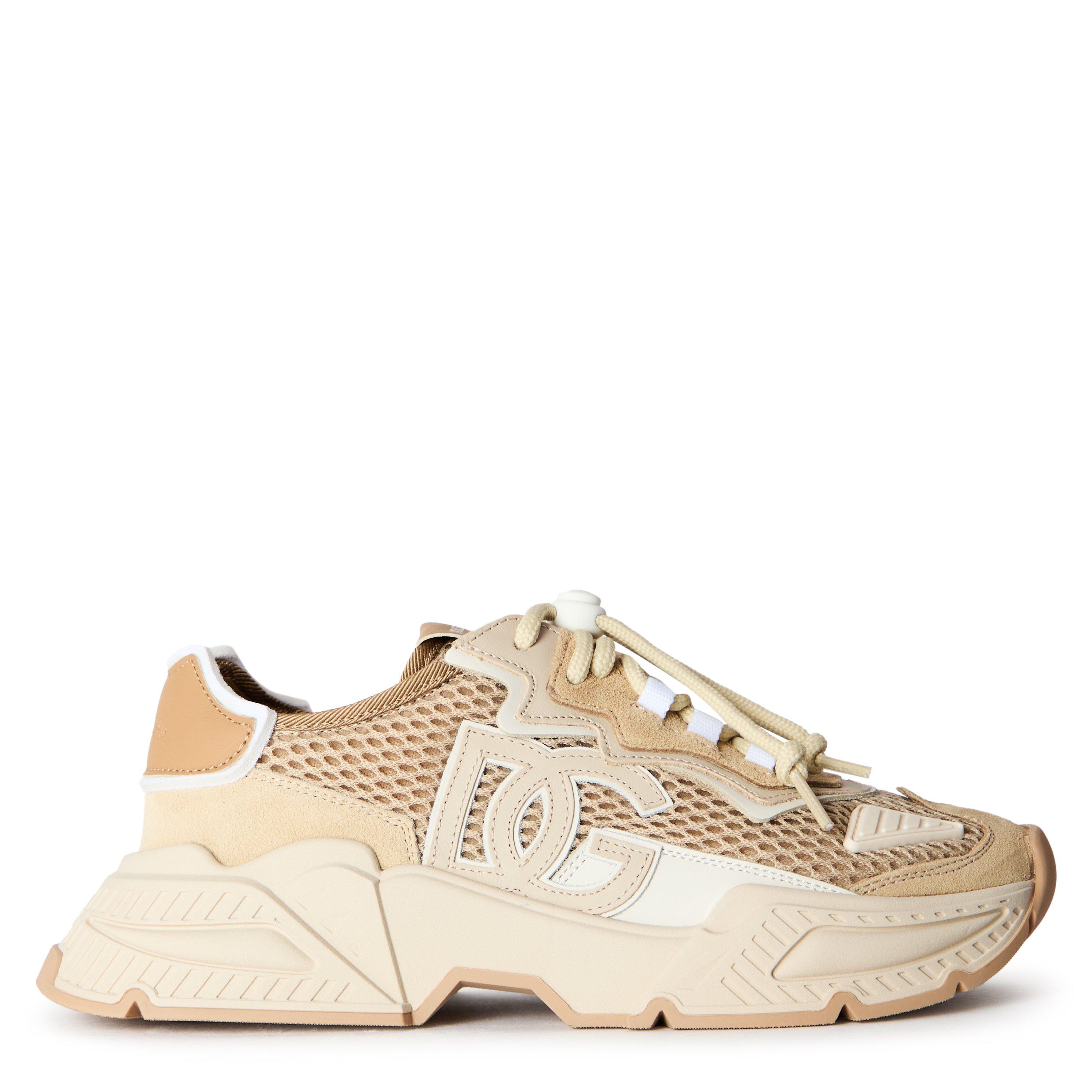 Dolce and Gabbana  Kids' Chunky Trainers - Beige 8C198 - Size 6 (39)