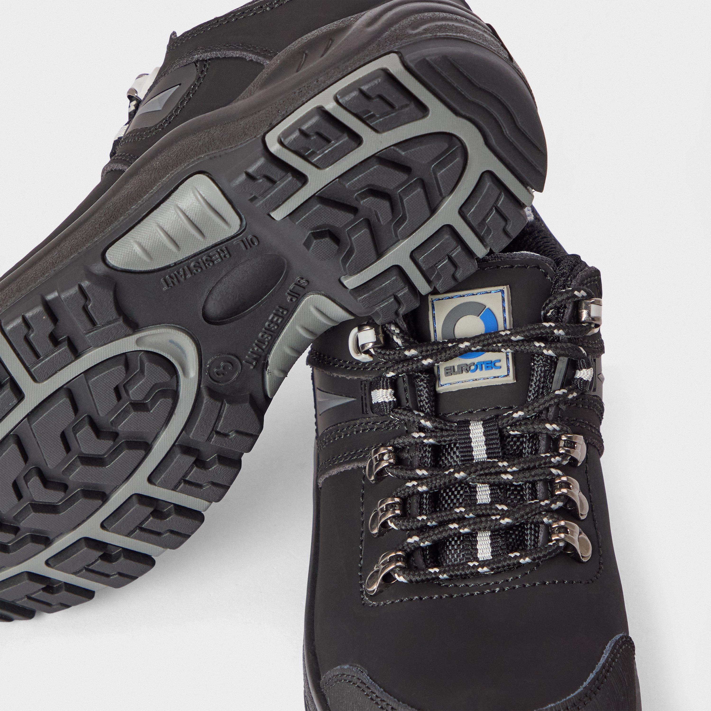 Sort - Eurotec - Unisex Kids' Safety Steel Toe Cap Boot - 3