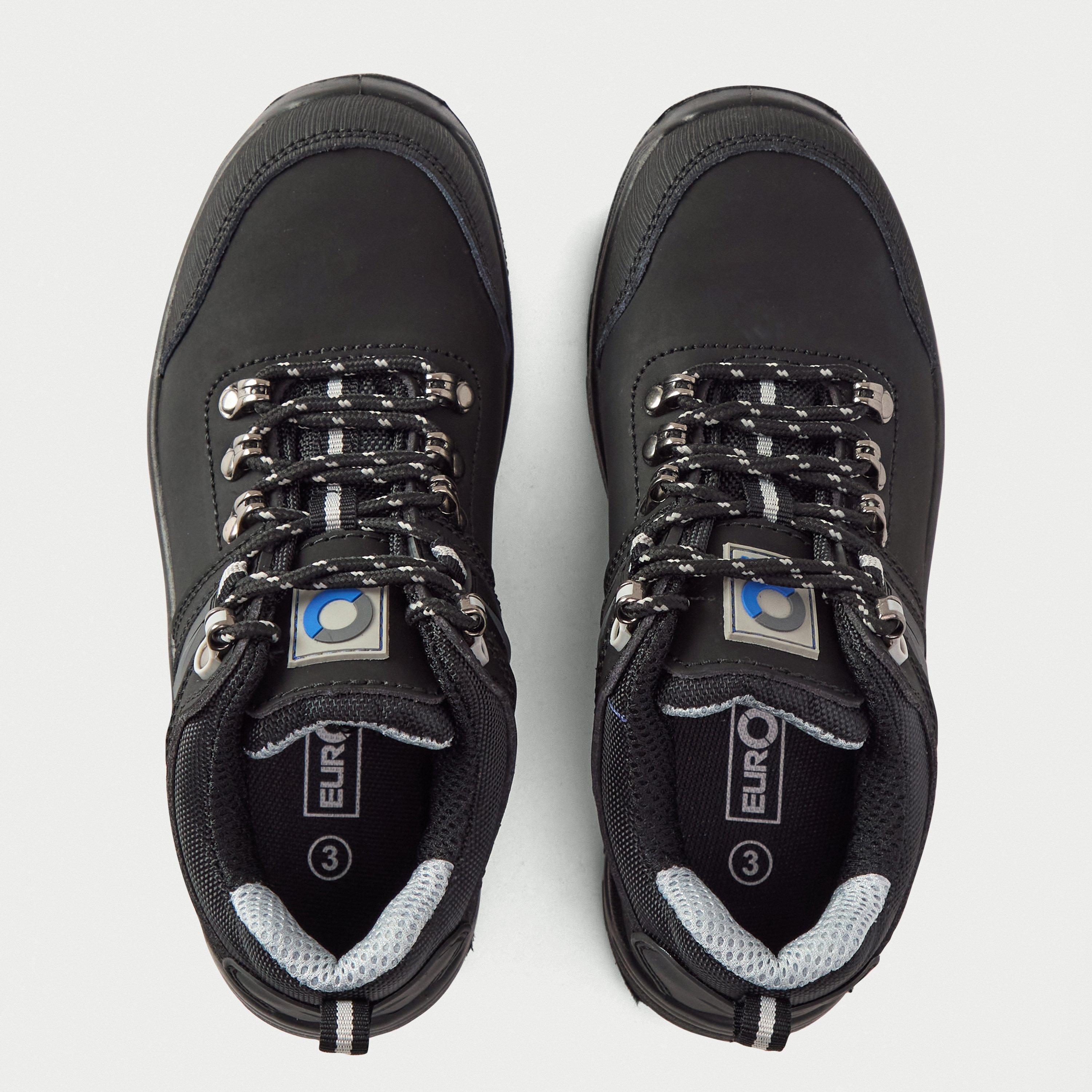 Sort - Eurotec - Unisex Kids' Safety Steel Toe Cap Boot - 4