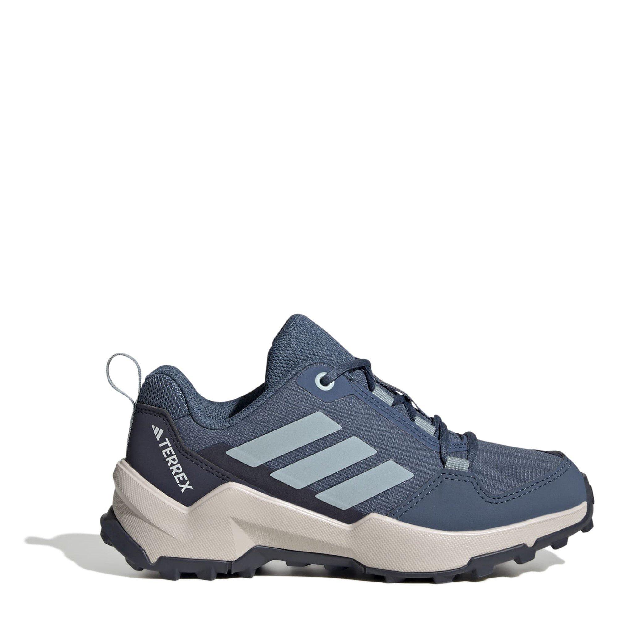 Adidas  Kids ' Terrex Ax4r Non-Waterproof Hiking Shoes - Stel/Gry/Navy - 4 (36.5)