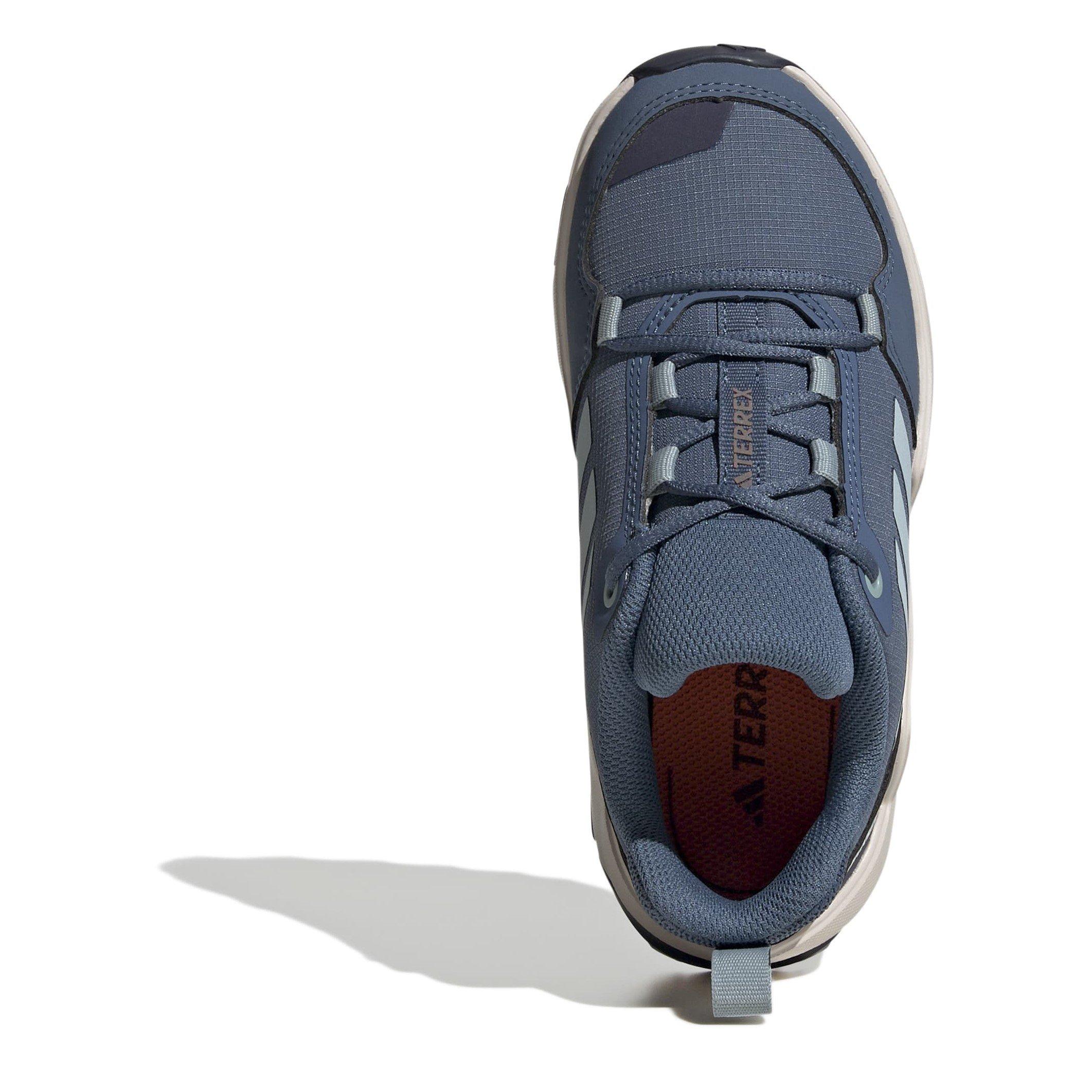 Stel/Gry/Navy - adidas - Kids' Terrex Ax4r Non-Waterproof Hiking Shoes - 5