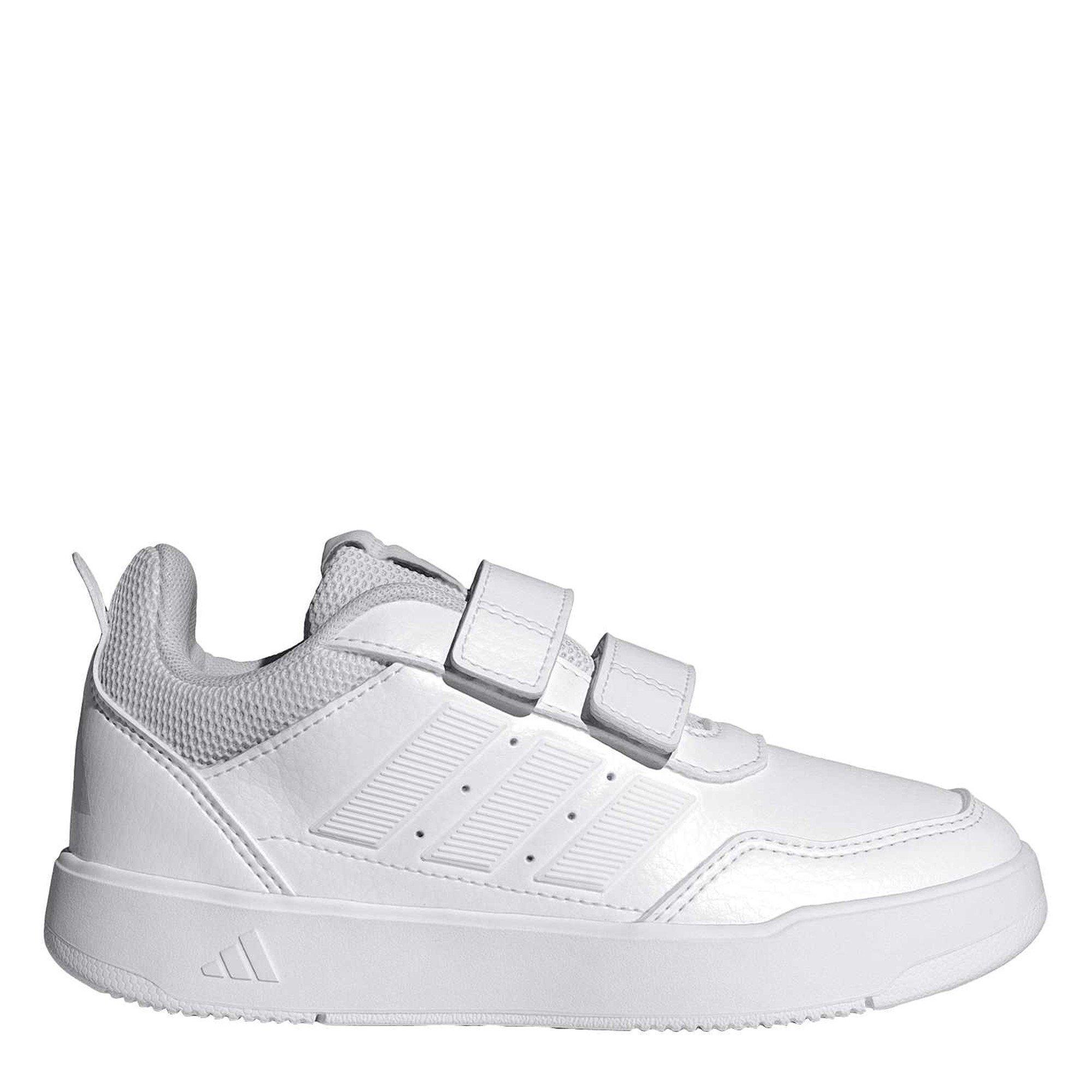 Adidas Boys Tensaur Hook And Loop Shoes Juniors - Ftwr White - 3 (35.5)