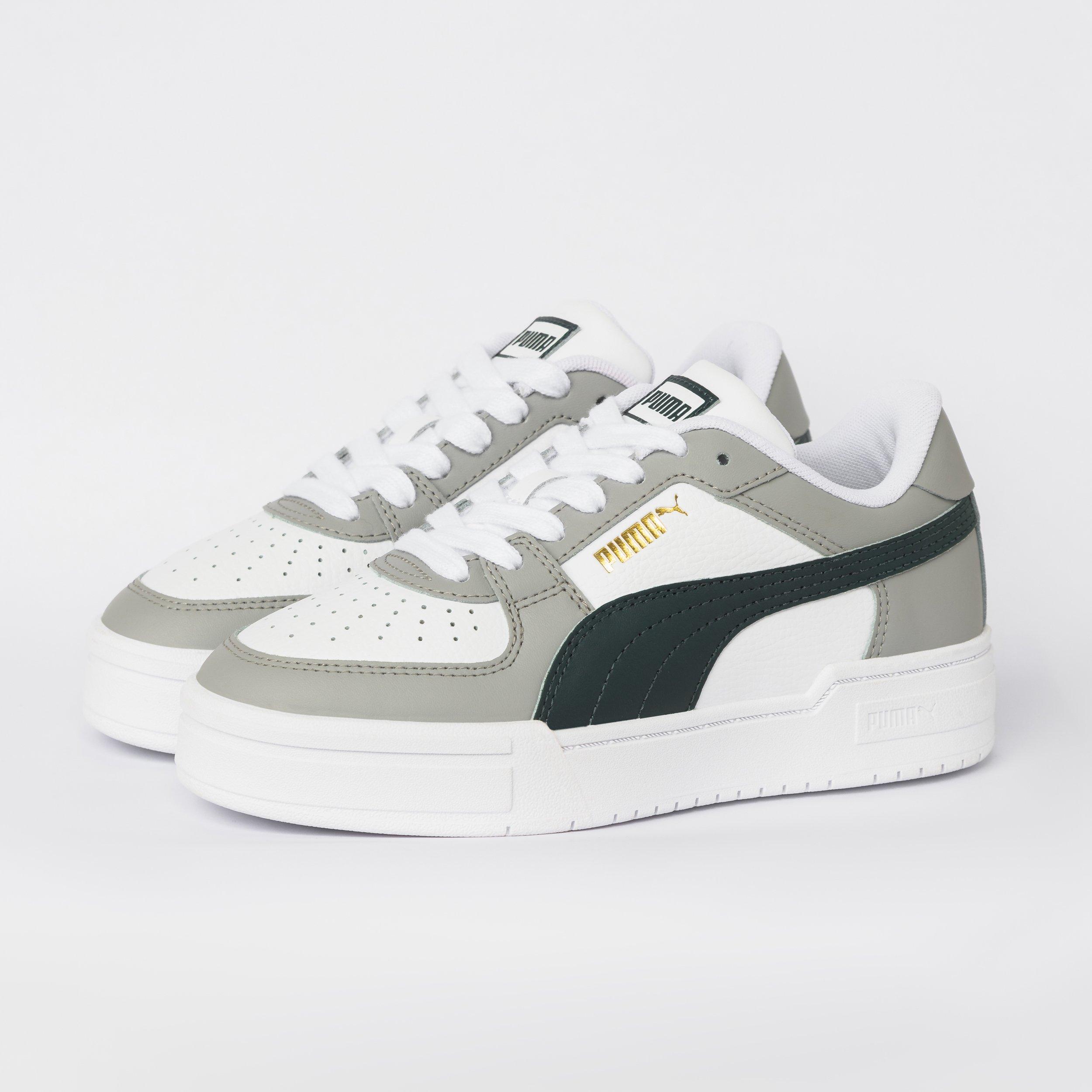 Puma Boys Kids' Ca Pro Classic Low-Top Trainers - Grey/Black - 4 (37)