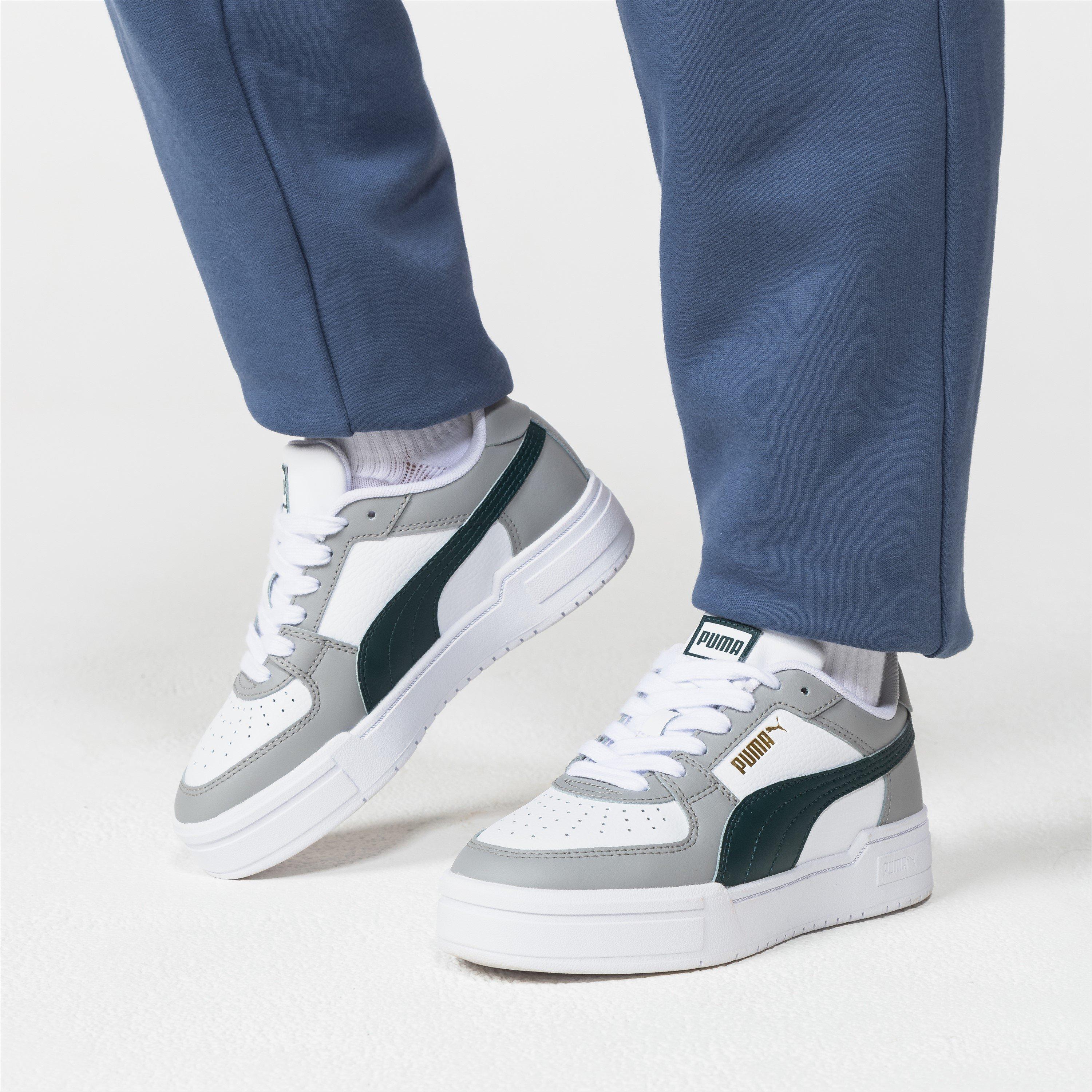 Grey/Black - Puma - Kids' CA Pro Classic Low-Top Trainers - 6