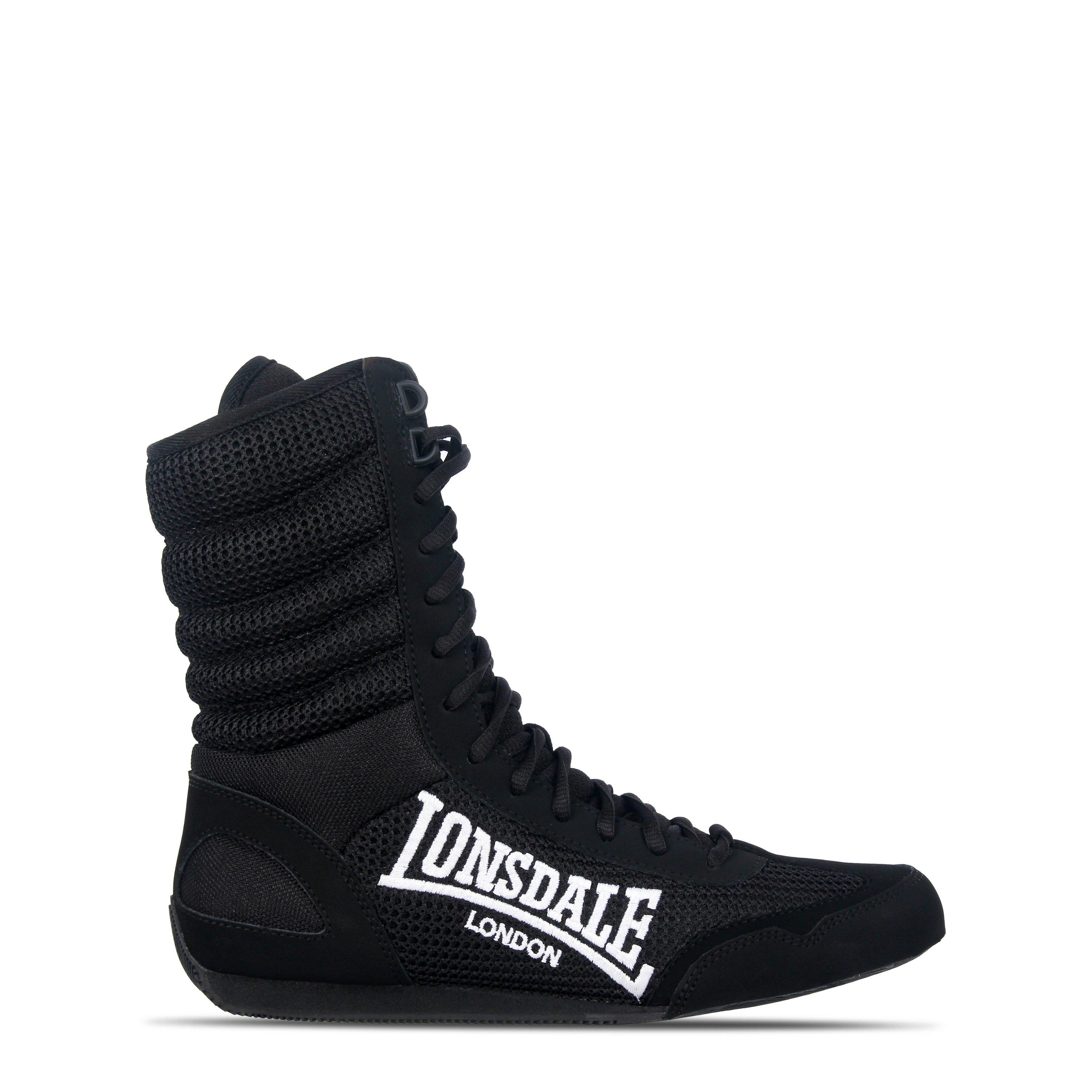 Black/White - Lonsdale - Contender Boxing Boots Junior - 1