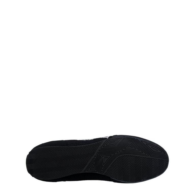 Noir/Blanc - Lonsdale - Shoes SAGAN 4634 Czarny Welur Czarny Lakier - 6