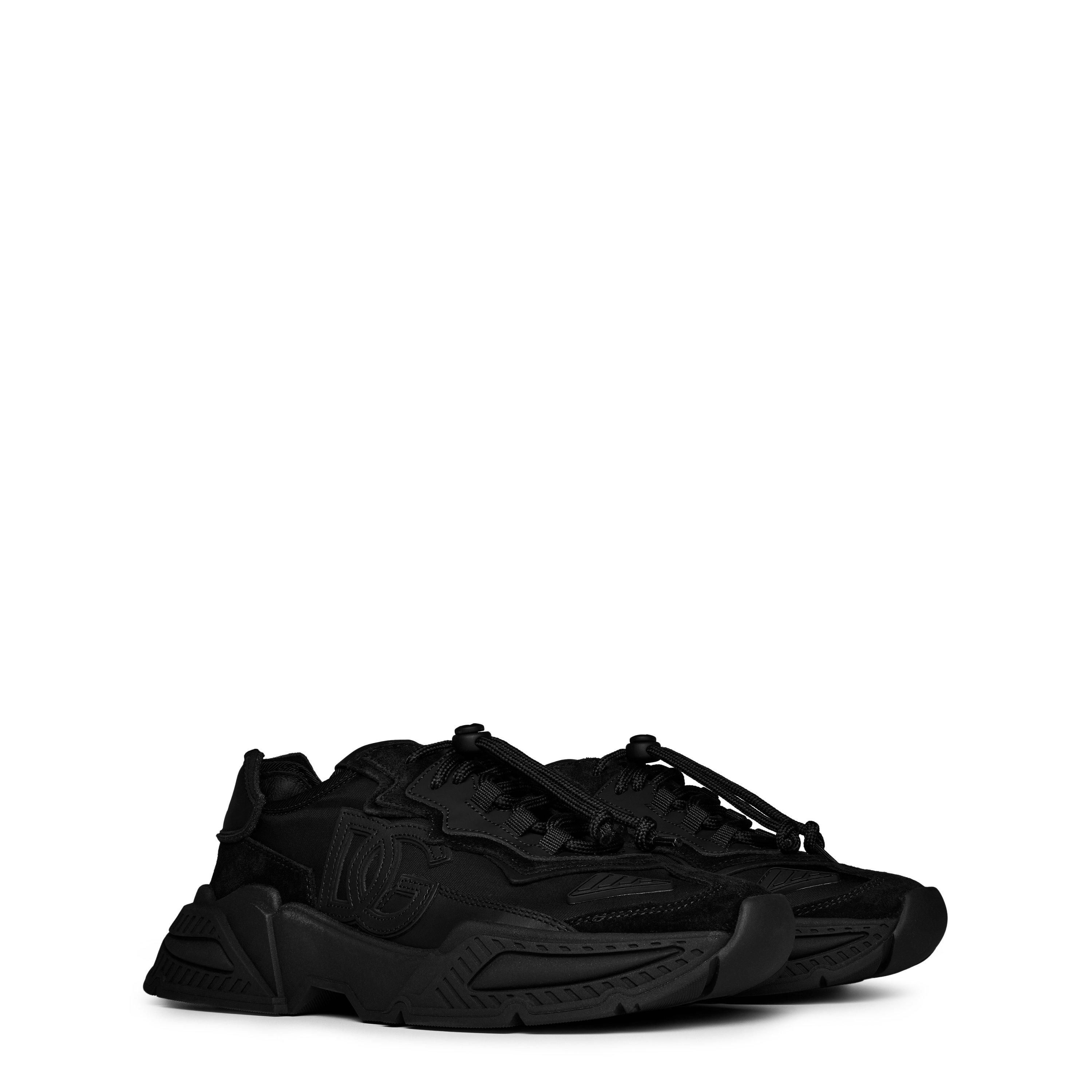 Dolce & Gabbana Daymaster 異素材ミックス ロゴ スニーカー Nylon Daymaster sneakers with DG logo in Beige for Men