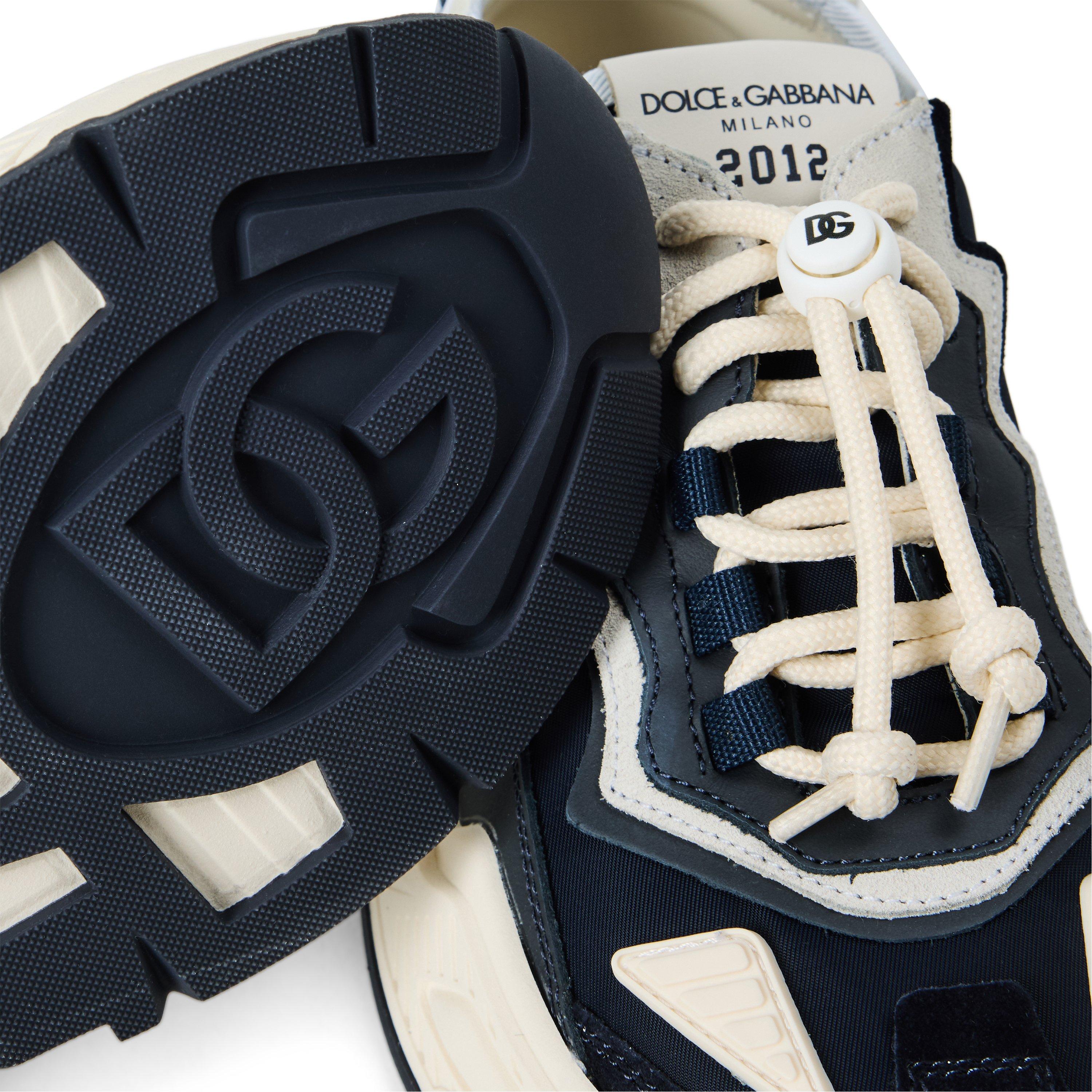 Blue 89923 - Dolce and Gabbana - Boys' Dg Logo Canvas Daymaster Trainers - 3