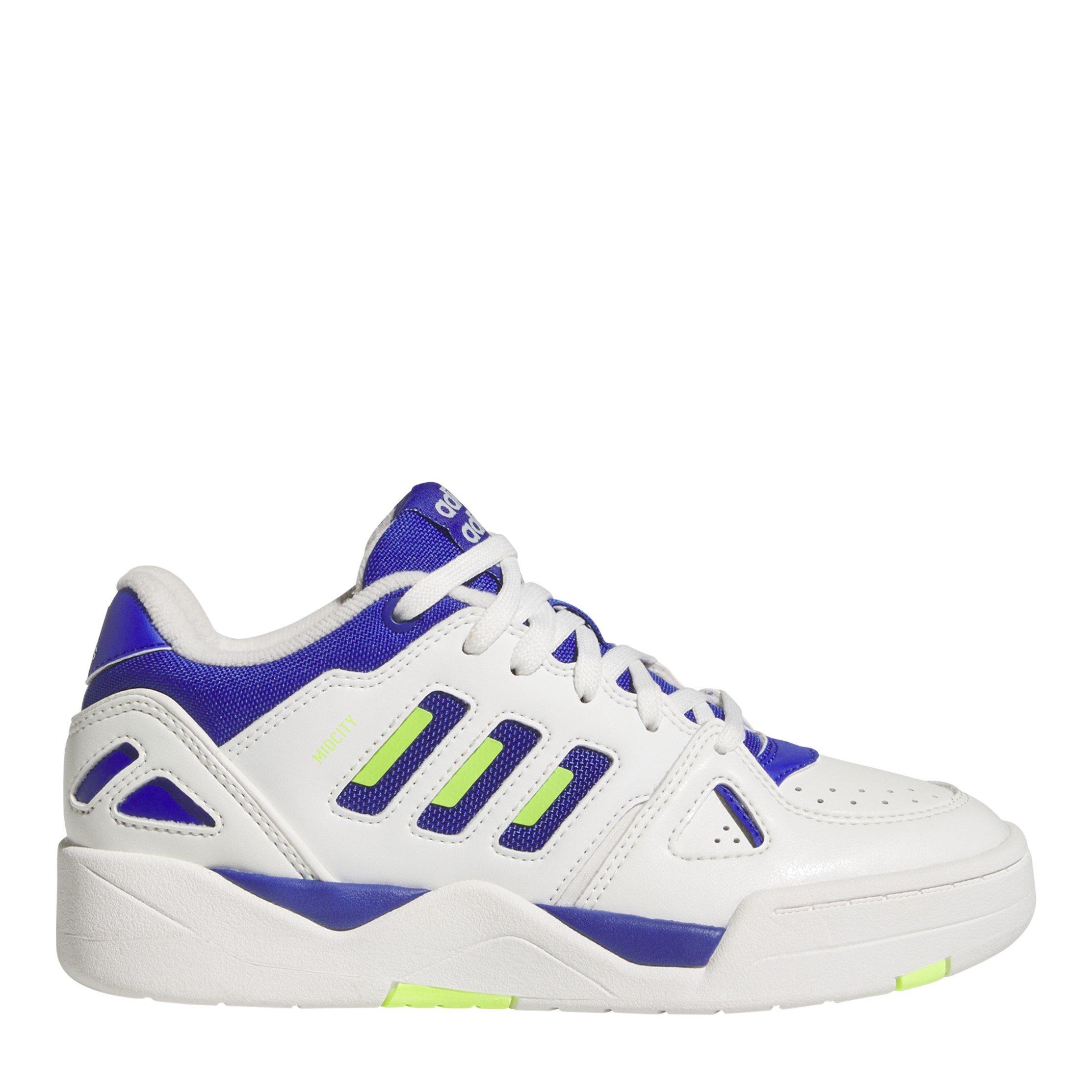 Wht/Blue/Lem - adidas - Unisex Kids' Midcity Low-Top Trainers - 1