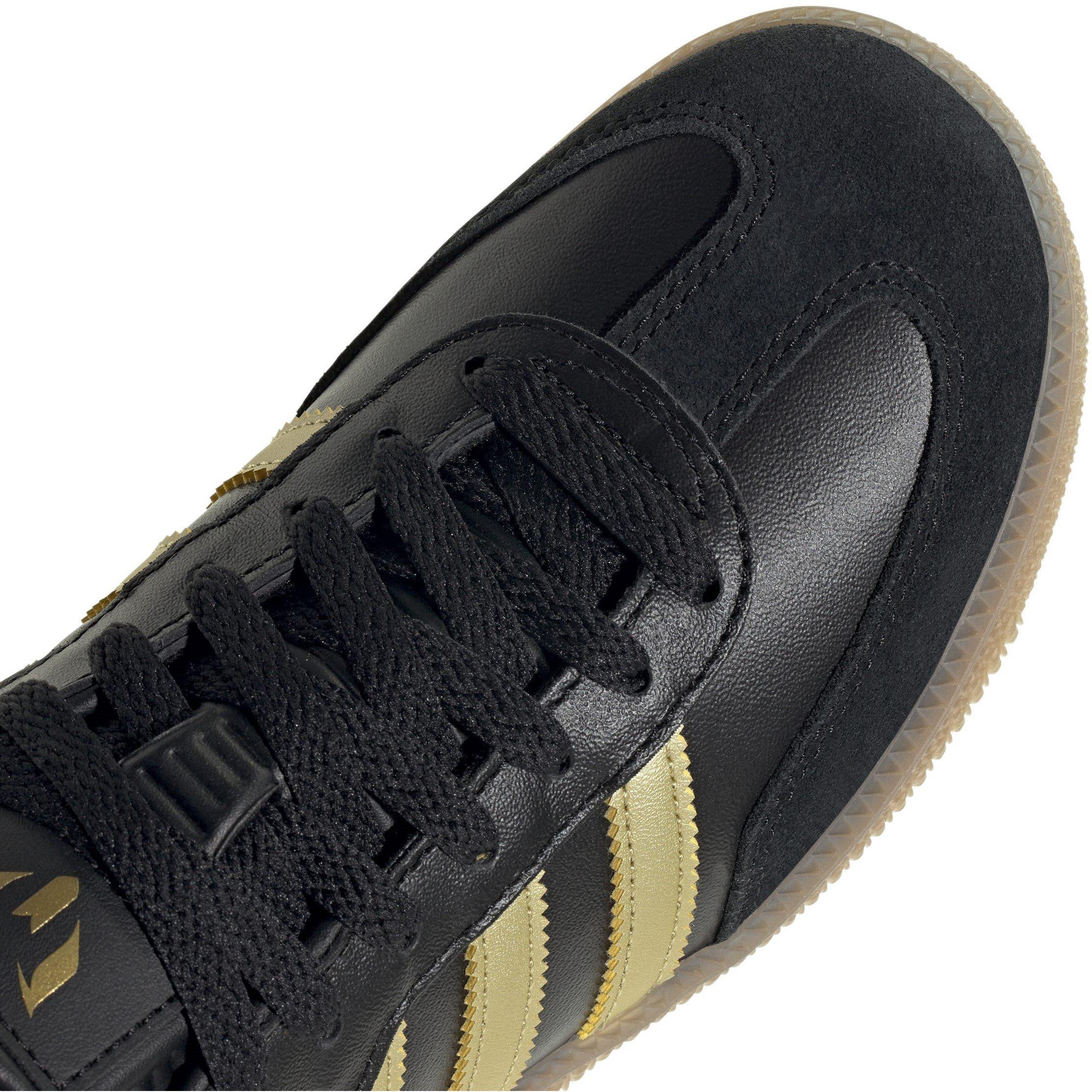 Schwarz/Gold/Gummi - adidas - Messi Samba Trainers Juniors - 8